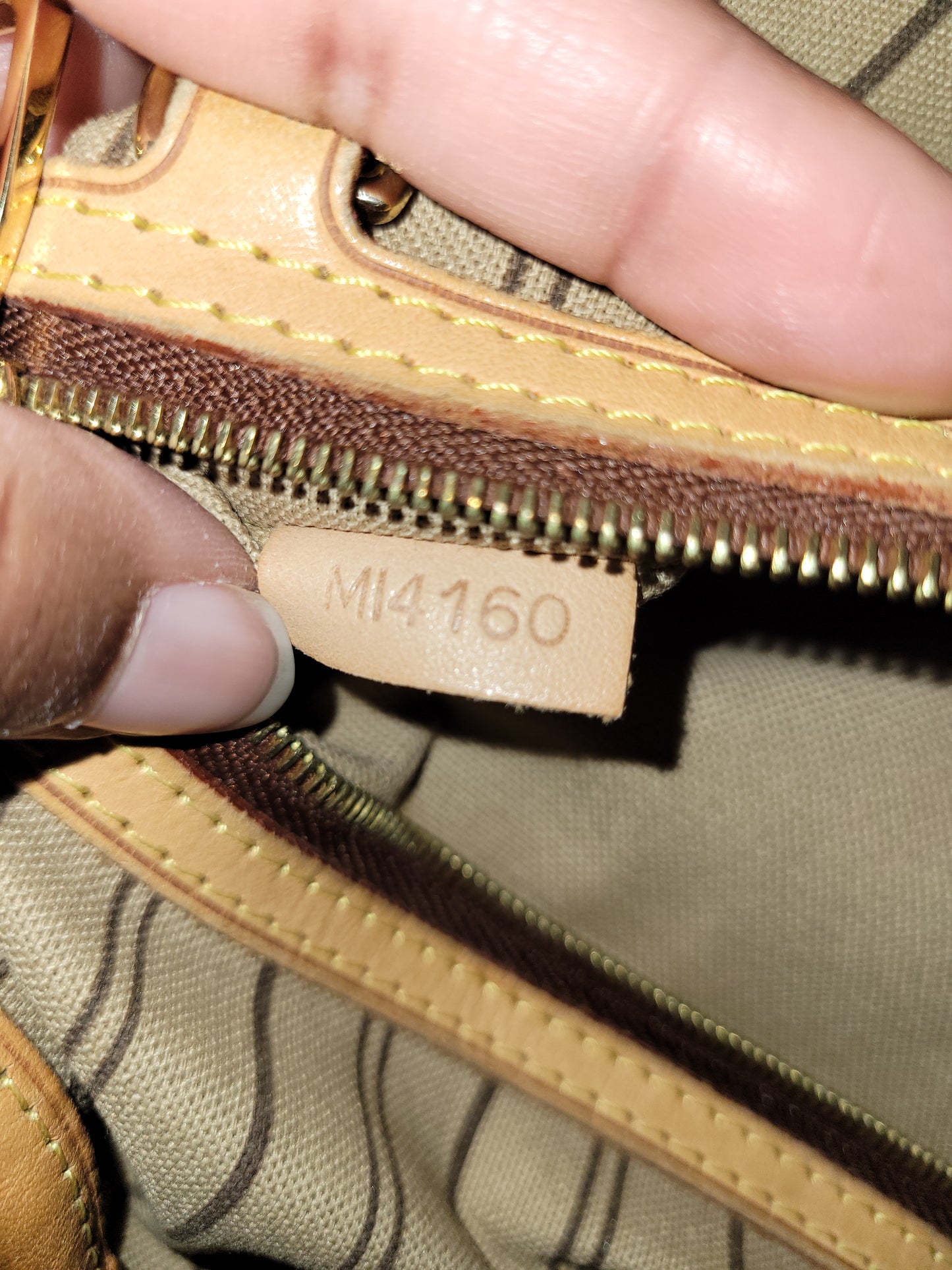 Louis Vuitton Monogram Delightful MM MI4160