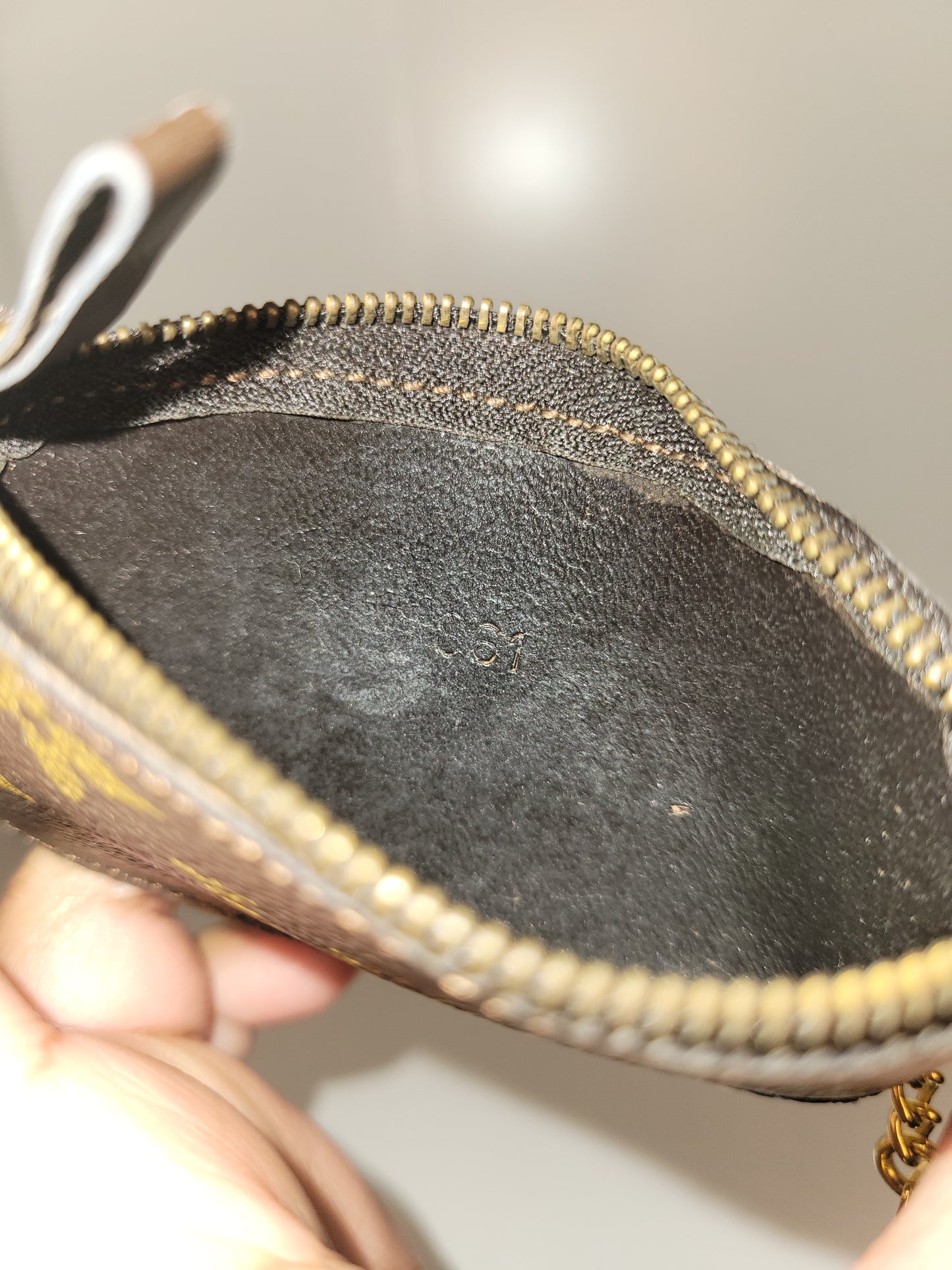 Louis Vuitton Monogram Etui Crepier Coin Purse 861