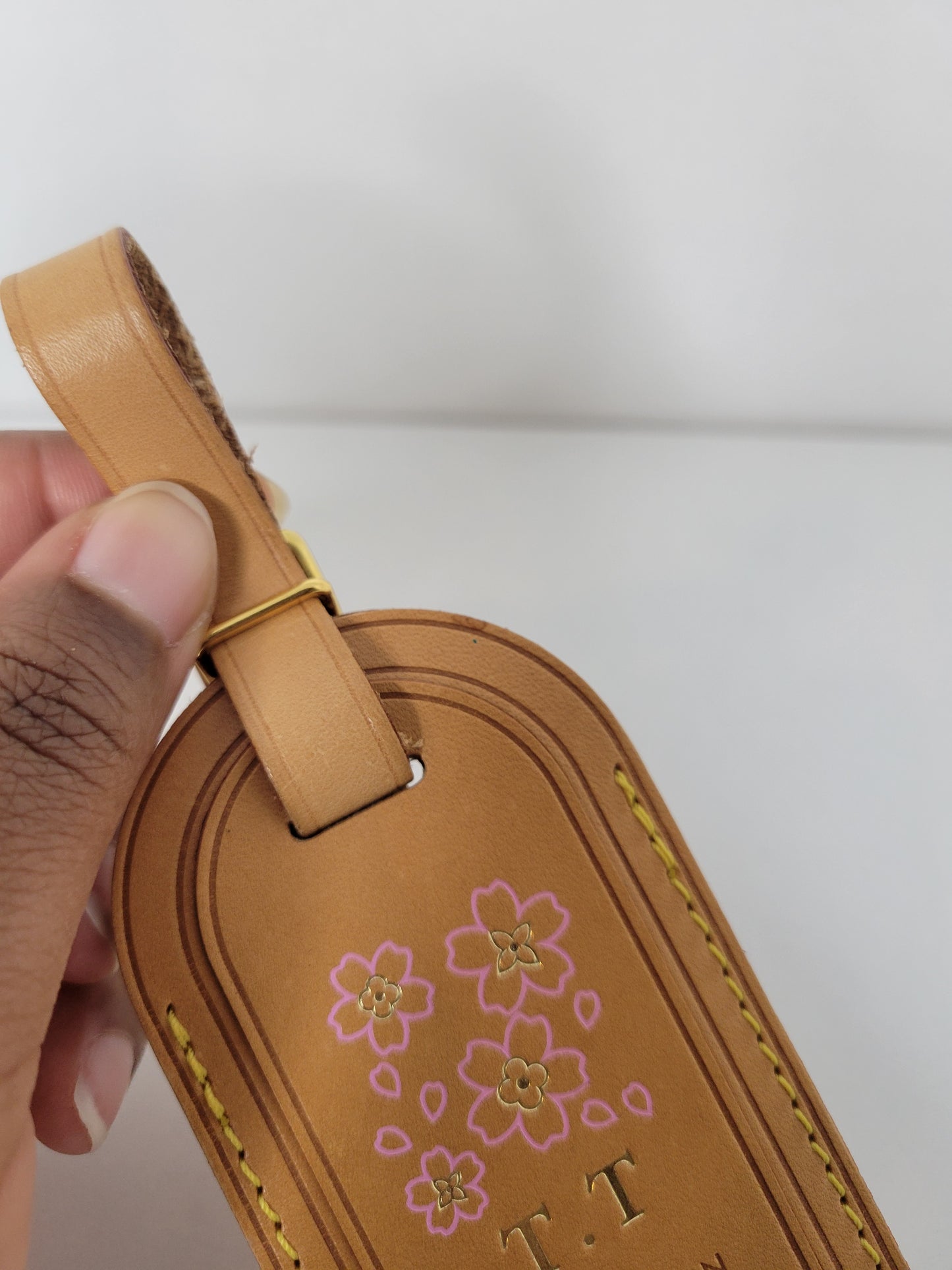Louis Vuitton Cherry Blossom Luggage Tag
