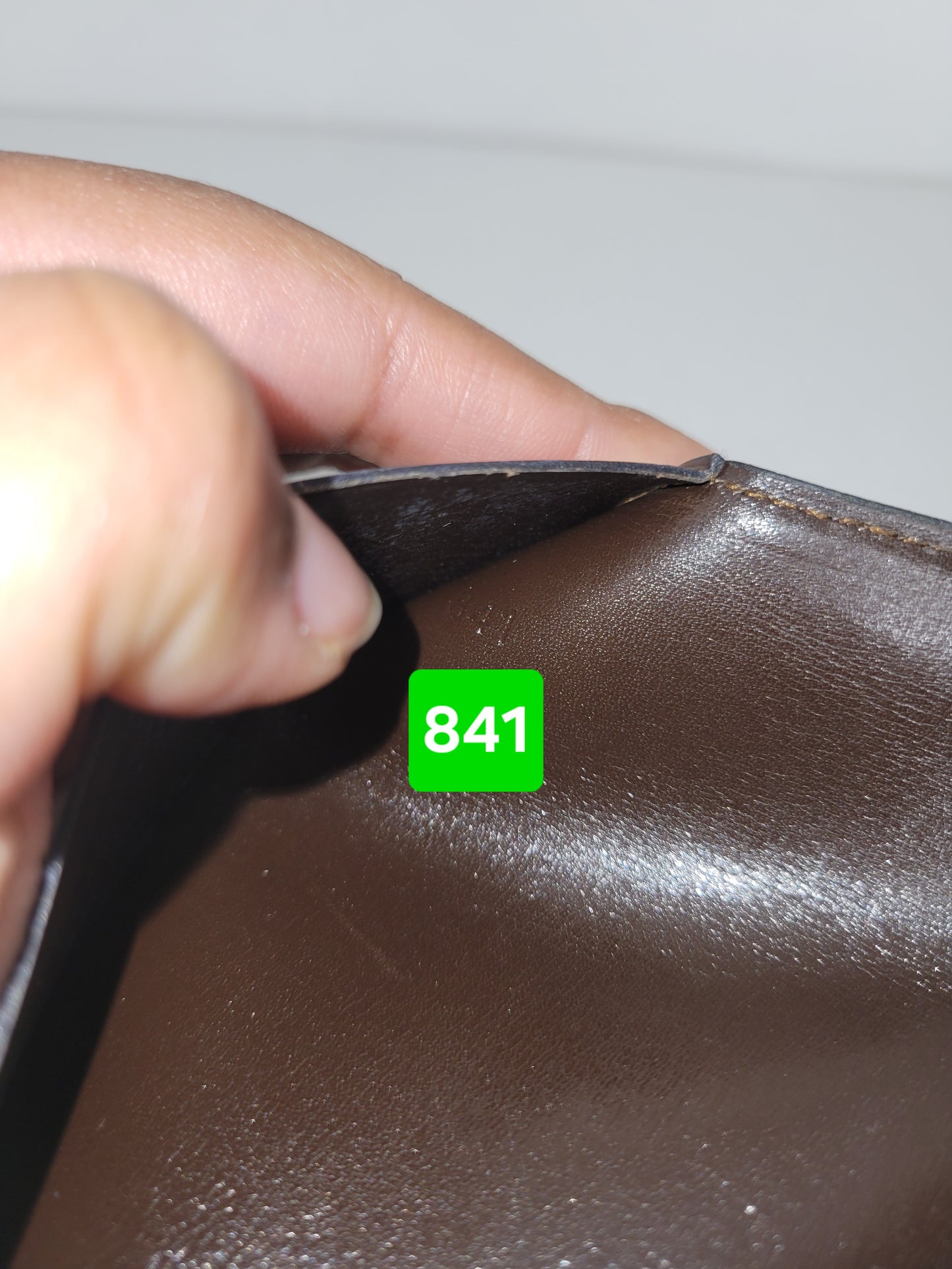 Louis Vuitton Vintage Checkbook Wallet 841