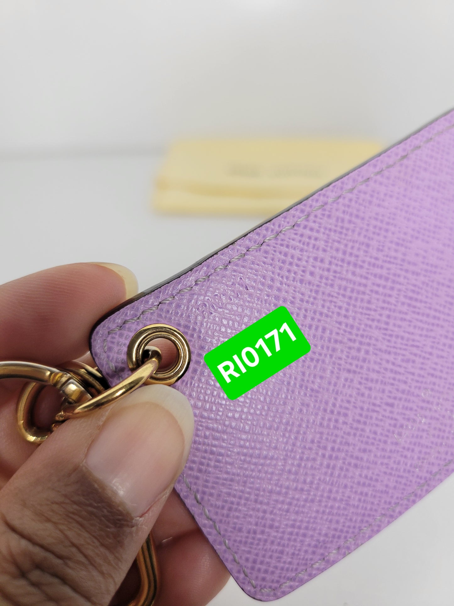 Louis Vuitton Damier Ebene Illustre Bag Charm RI0171