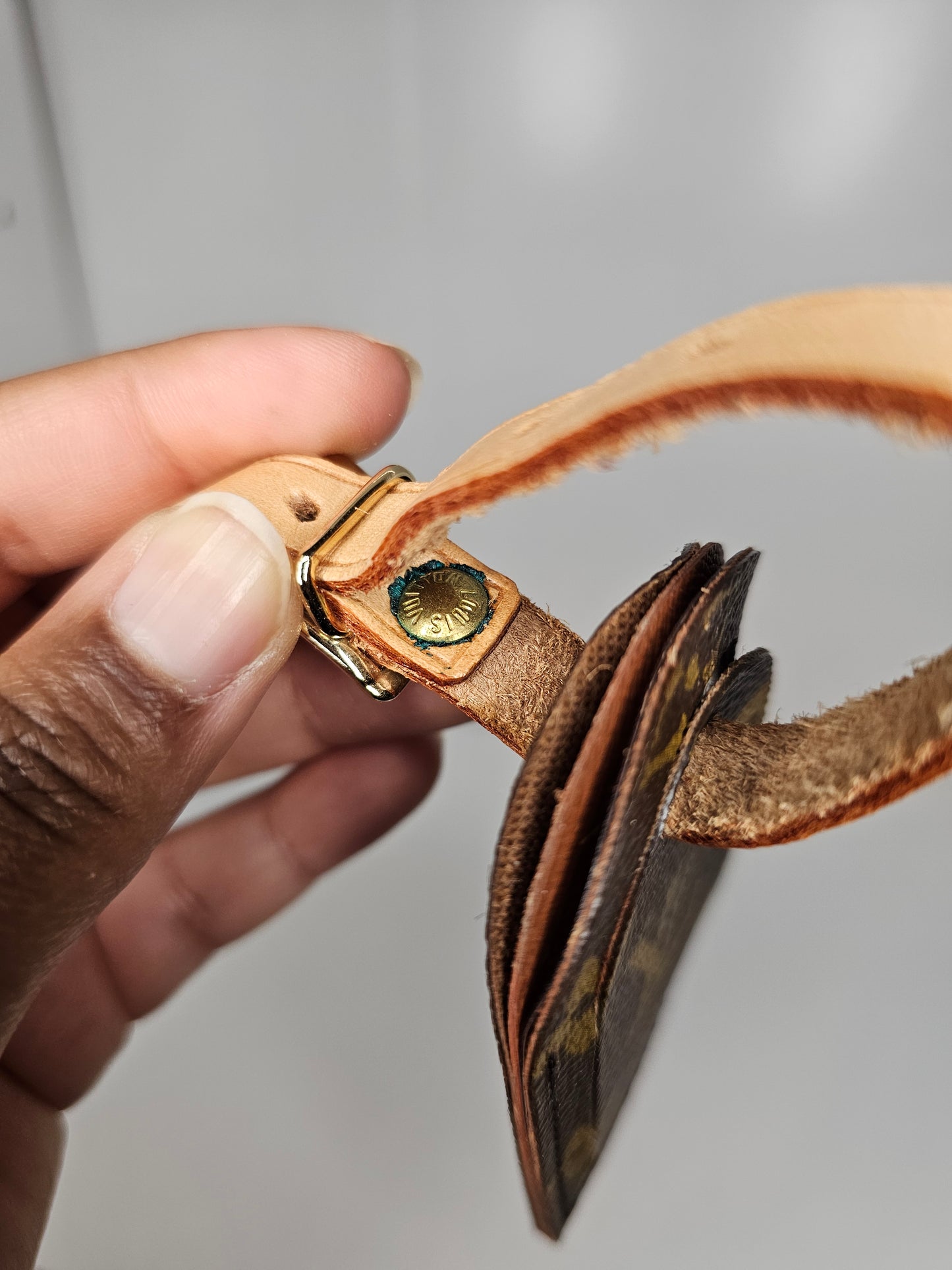 Louis Vuitton Small Monogram Luggage Tag