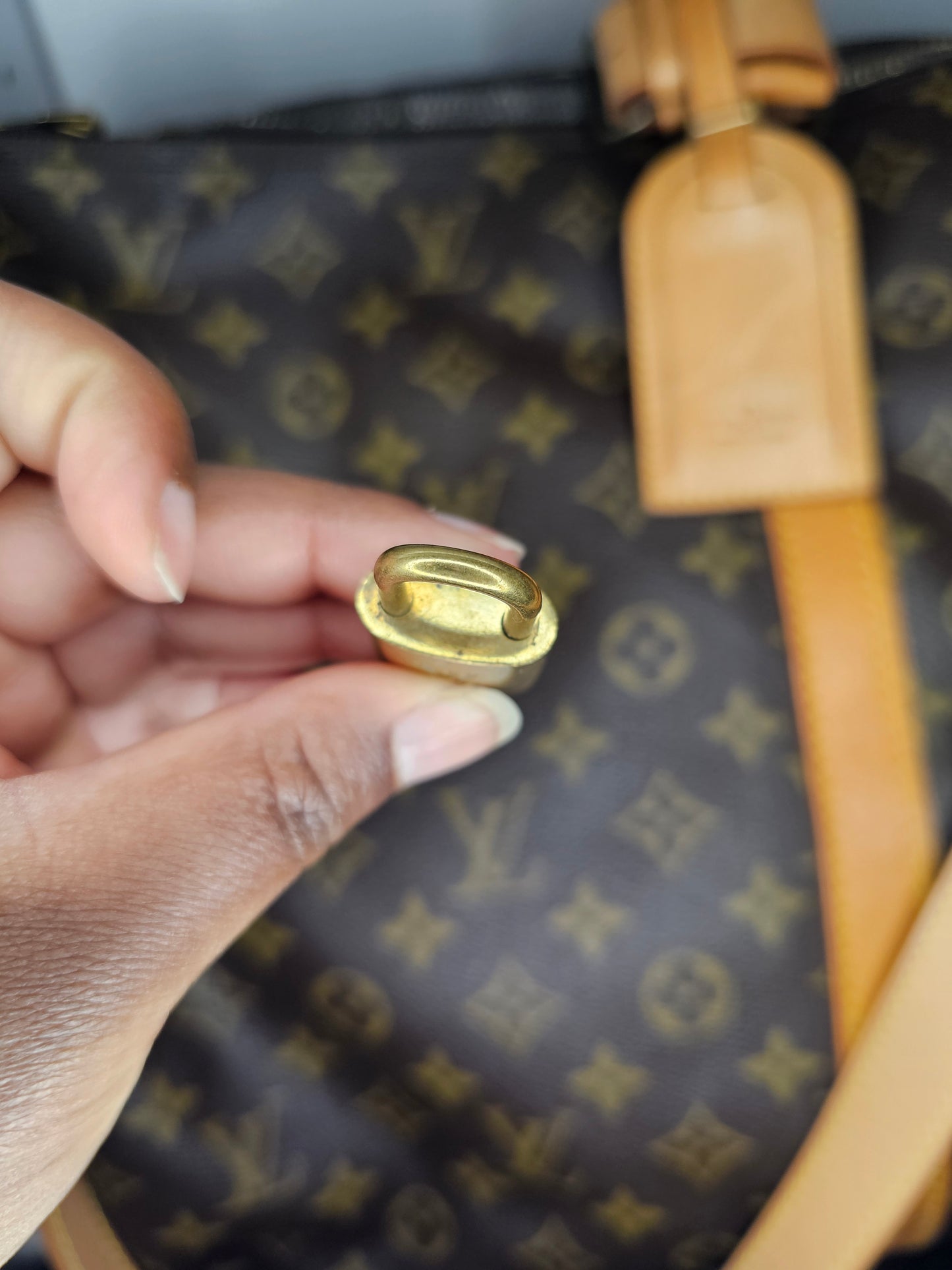 Louis Vuitton Gold Lock and Key #314