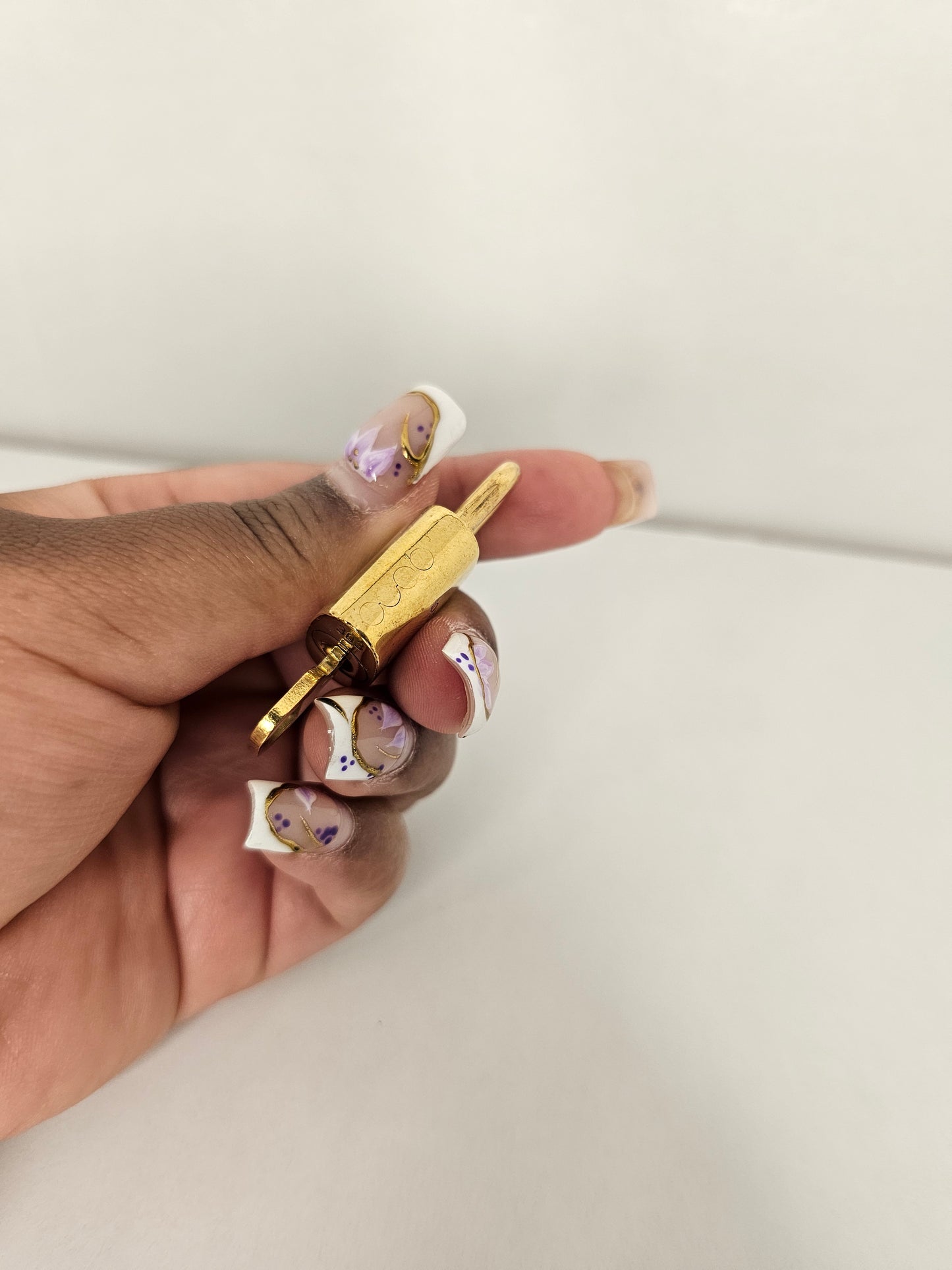 Louis Vuitton Lock and Key Set Gold Colored Brass #303