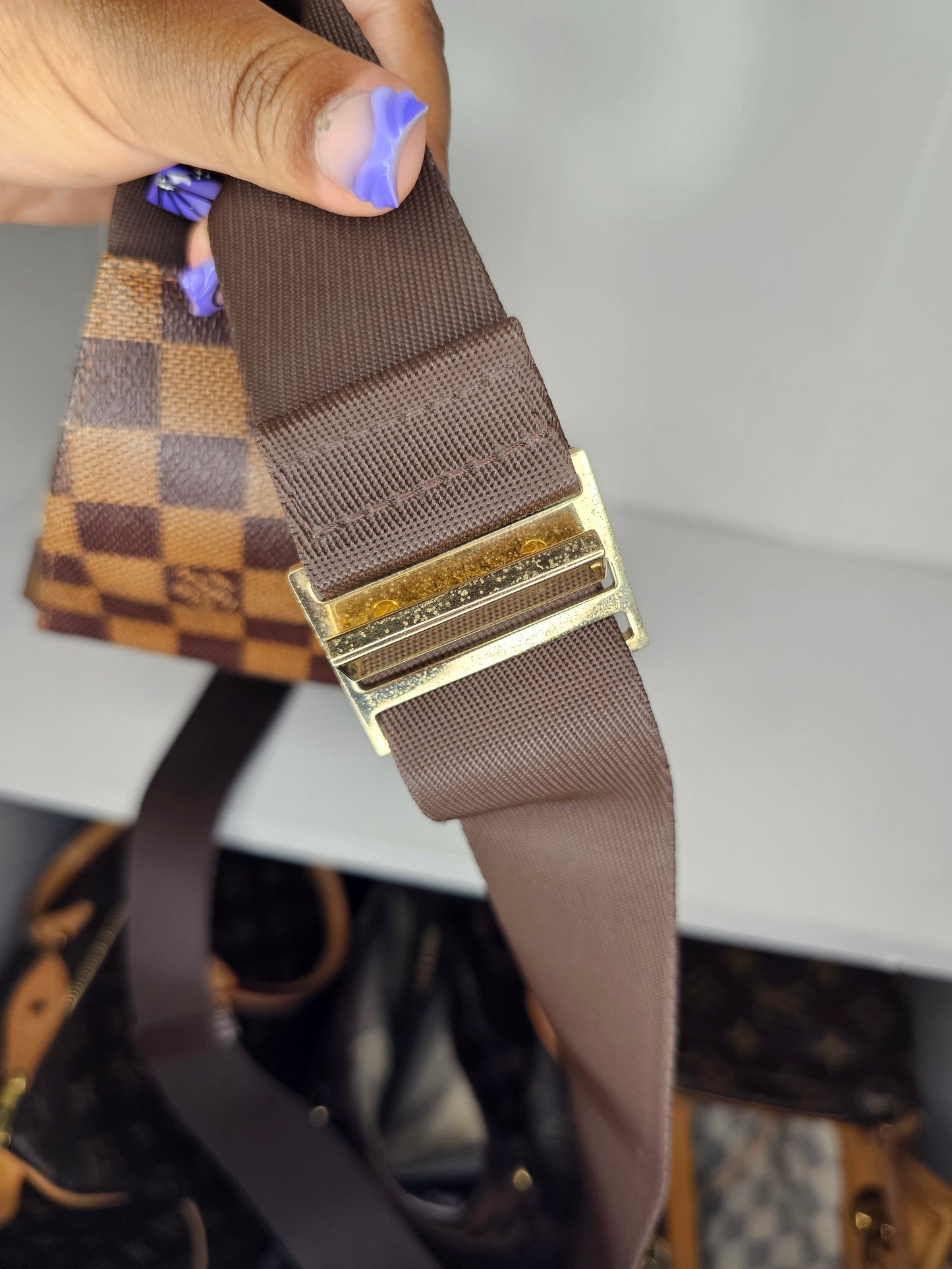 Louis Vuitton Damier Ebene Geronimos Bumbag CA0024
