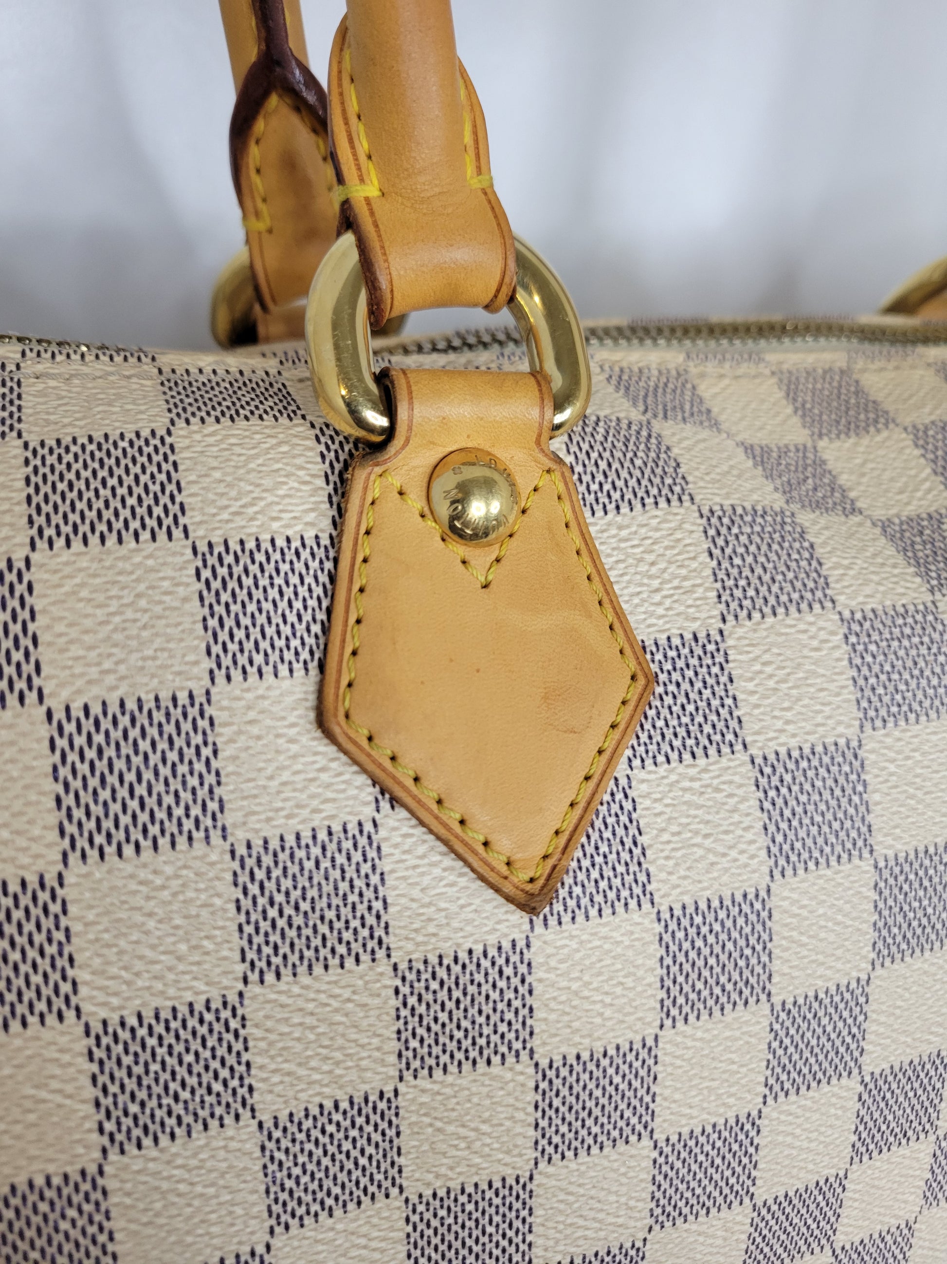 Louis Vuitton Brown 2006 Damier Ebene Speedy 25