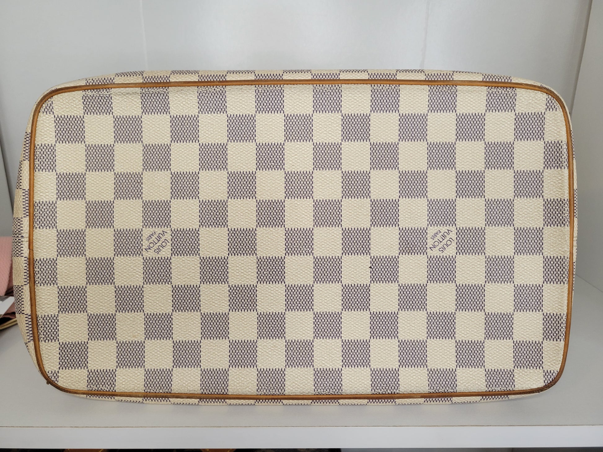Louis Vuitton Damier Azur Saleya MM Tote (SHF-18131) – LuxeDH
