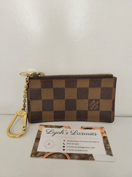 Louis Vuitton Damier Ebene Centenaire Key Pouch CA0958