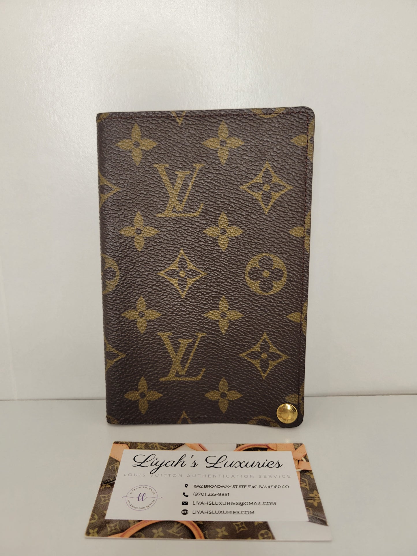 Louis Vuitton Vintage Monogram Photo Album Case CT0996