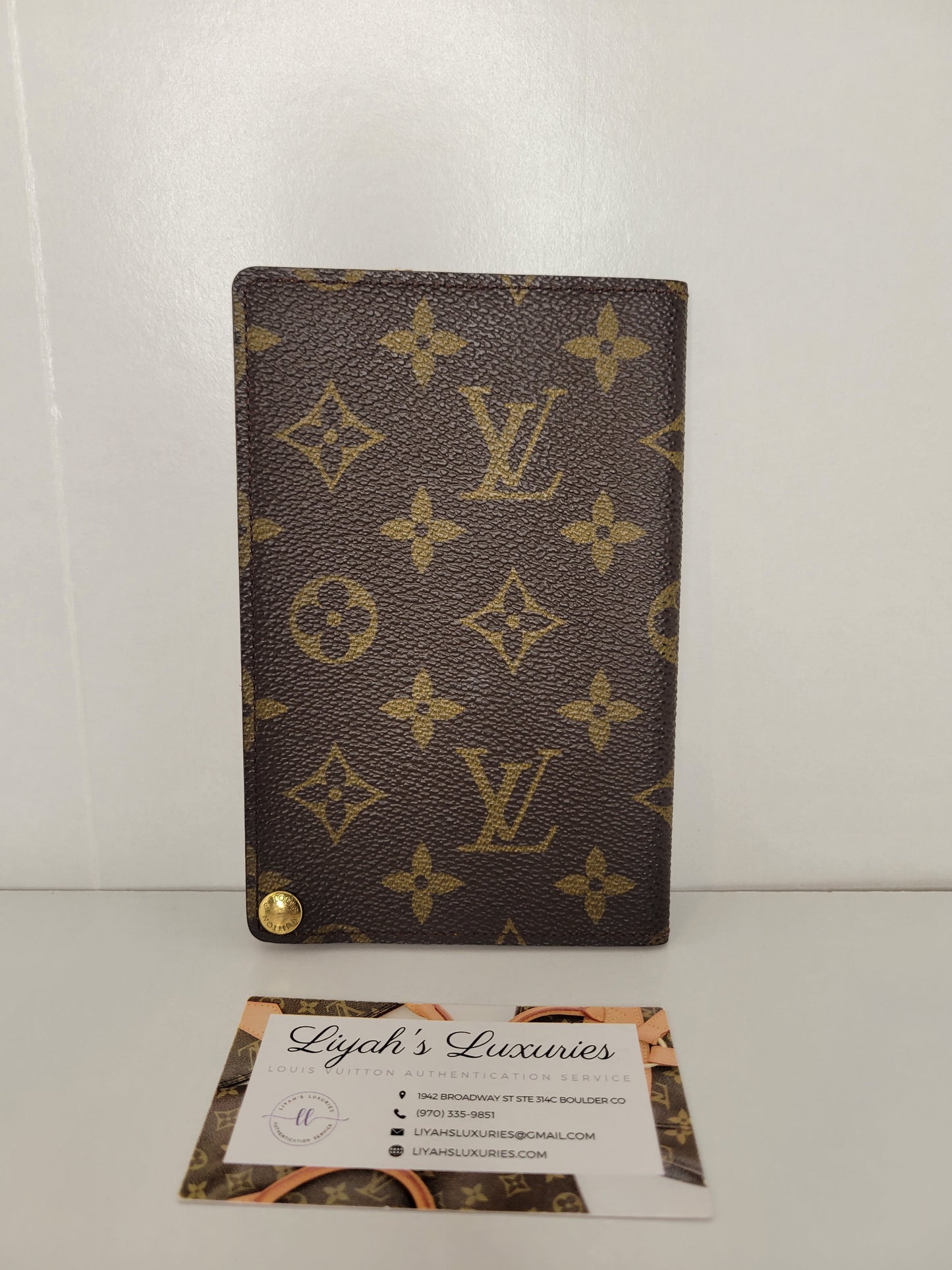 Louis Vuitton Vintage Monogram Photo Album Case CT0996