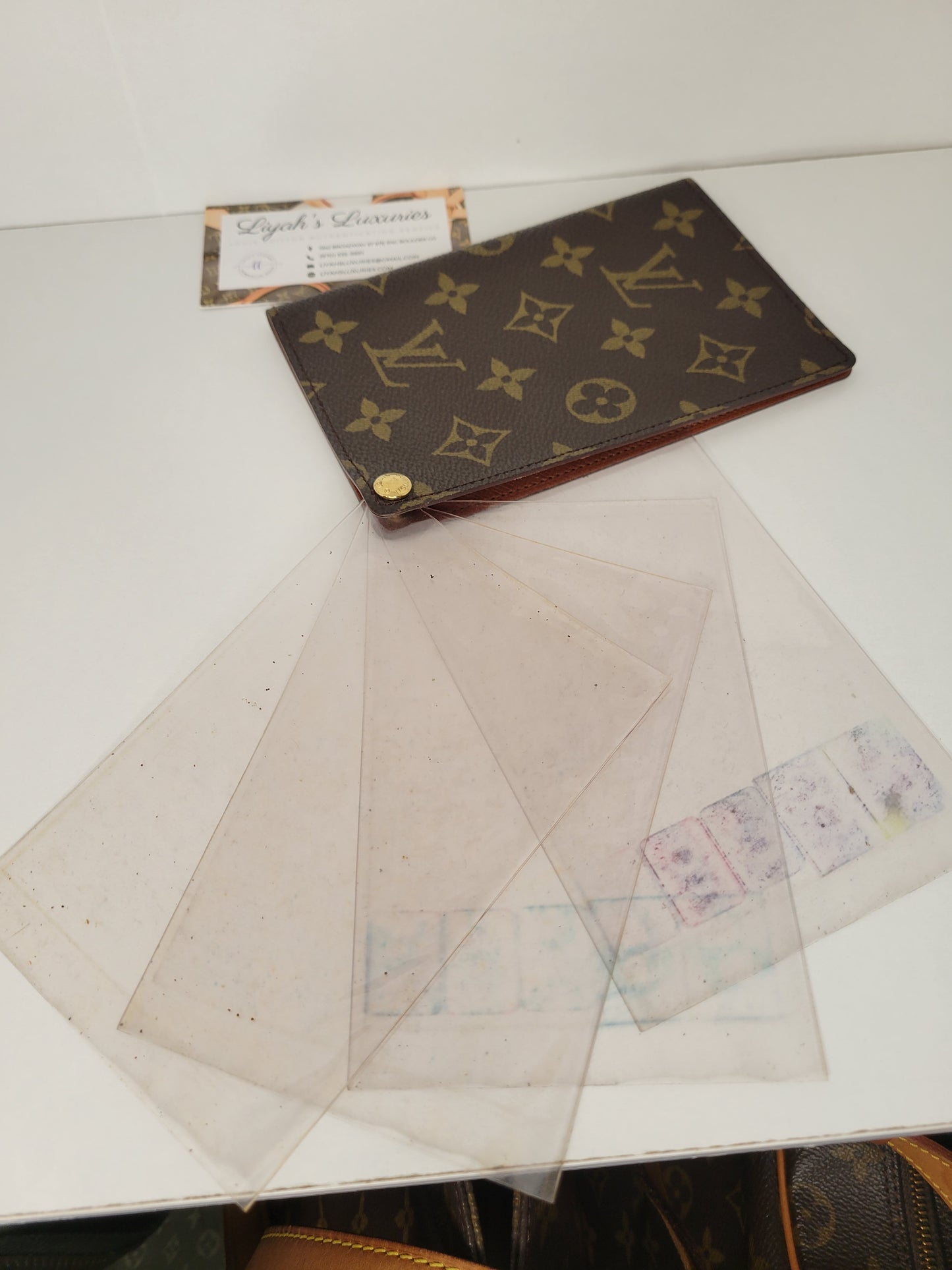 Louis Vuitton Vintage Monogram Photo Album Case CT0996