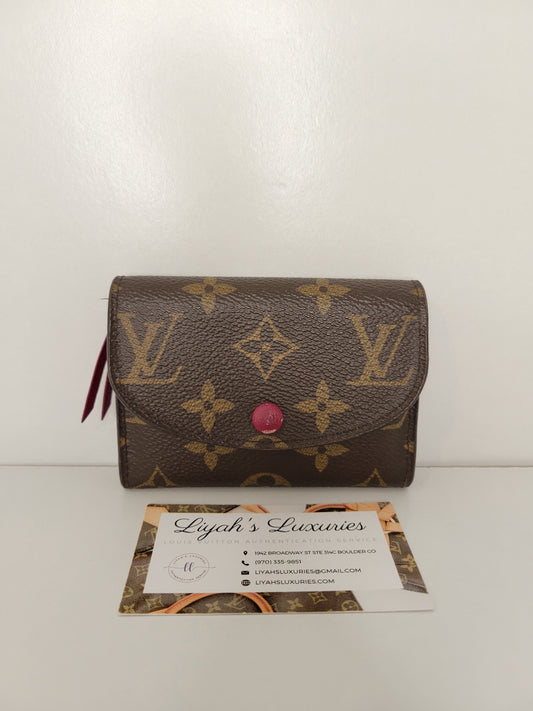 Louis Vuitton Monogram Rosalie Wallet UB1176