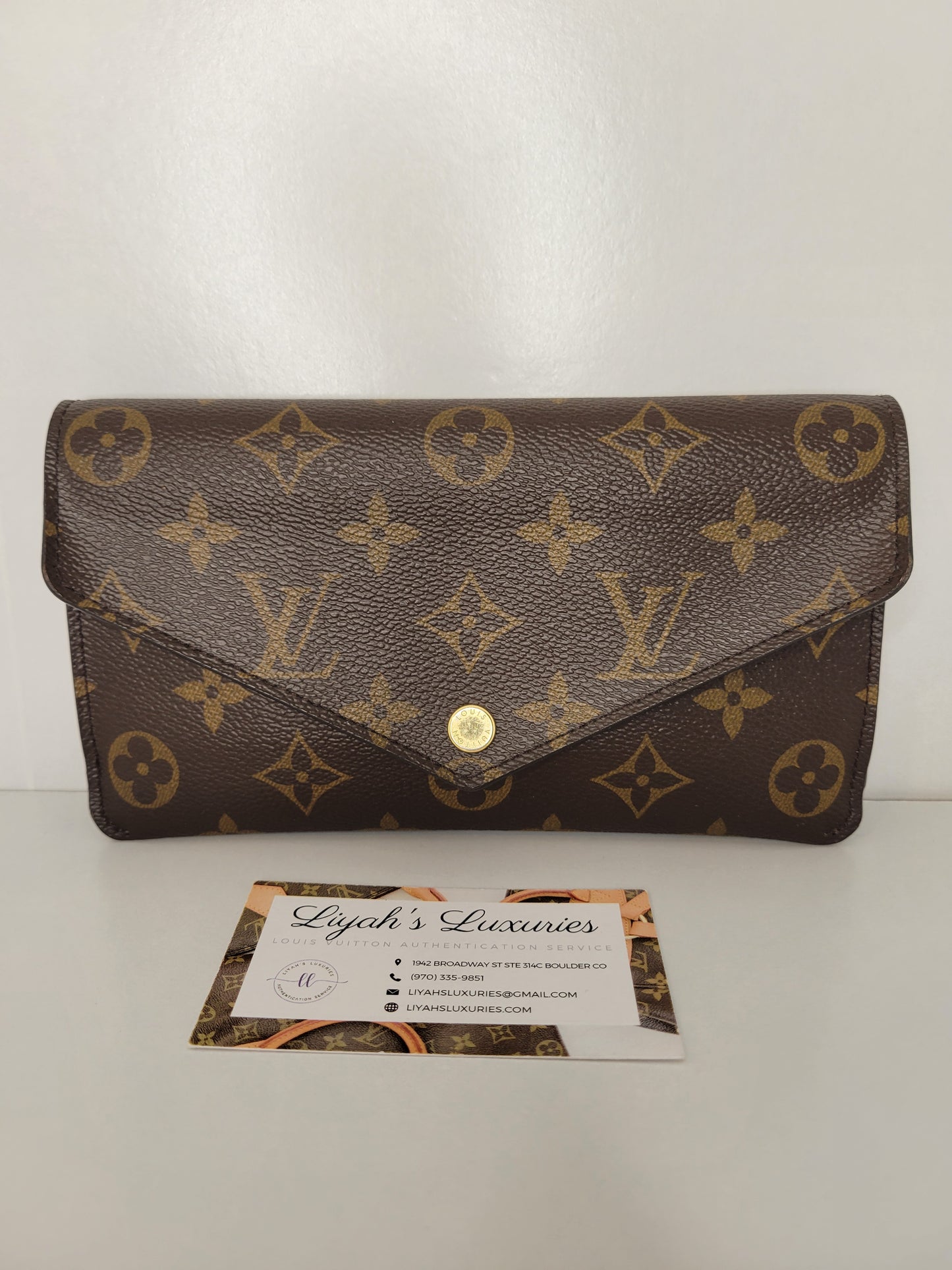 Louis Vuitton Monogram Jeanne Wallet CA3166