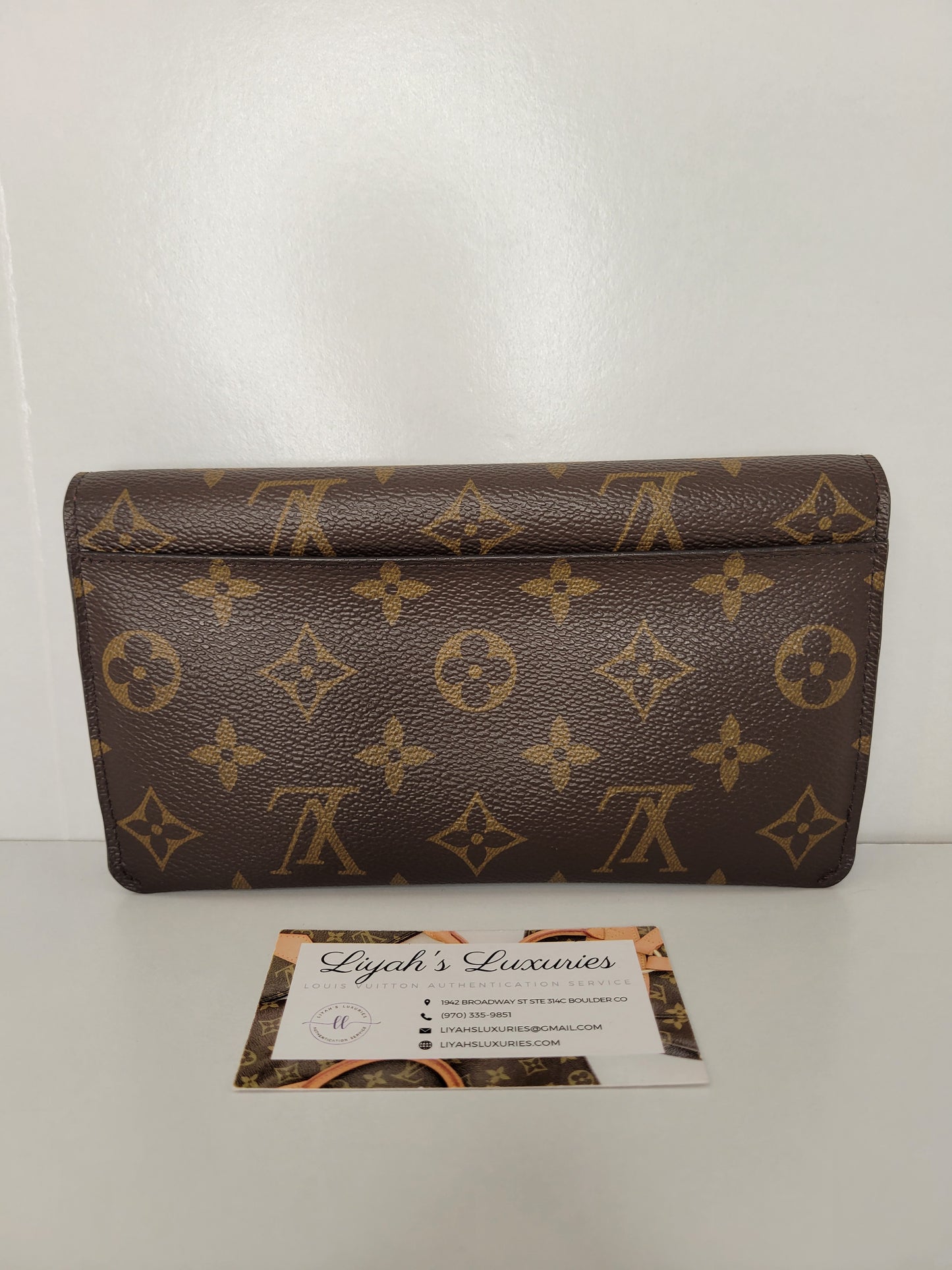 Louis Vuitton Monogram Jeanne Wallet CA3166