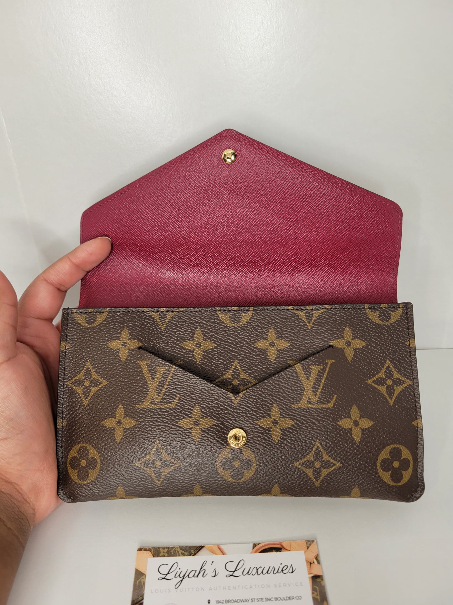 Louis Vuitton Monogram Jeanne Wallet CA3166