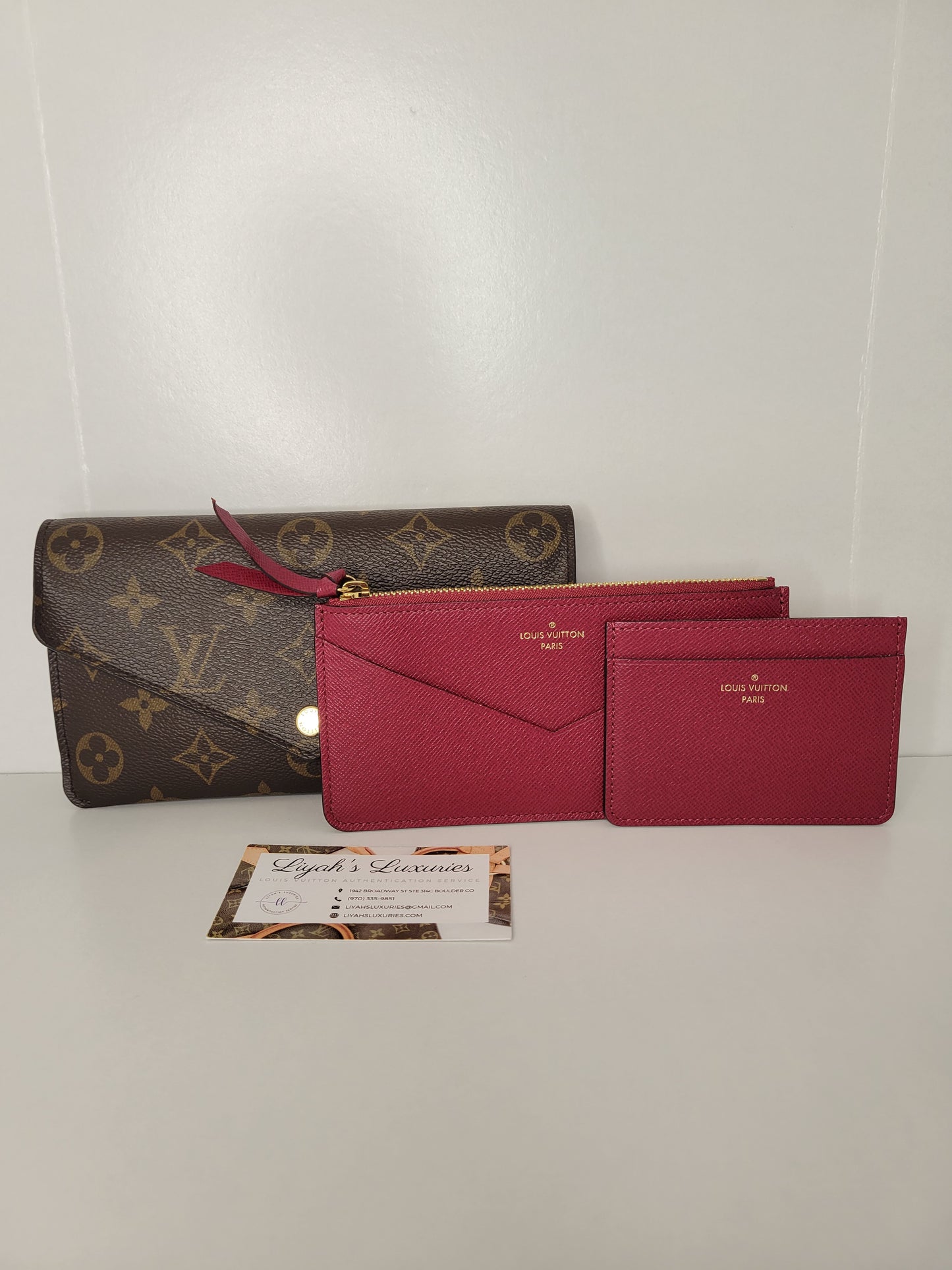 Louis Vuitton Monogram Jeanne Wallet CA3166