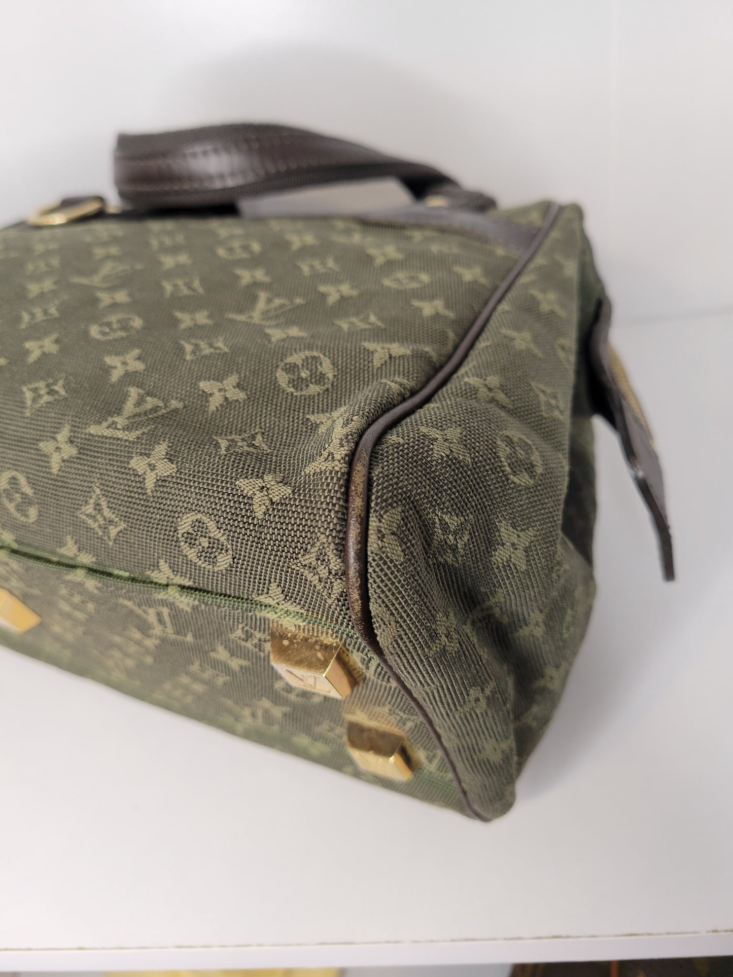 Louis Vuitton Green Mini Lin Josephine PM VI0013