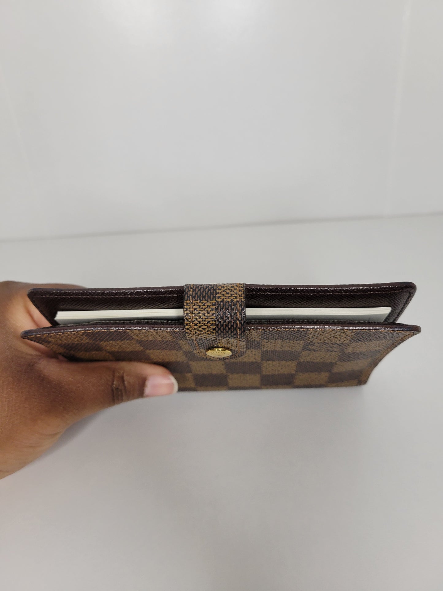 Louis Vuitton Damier Ebene Agenda PM CA0020