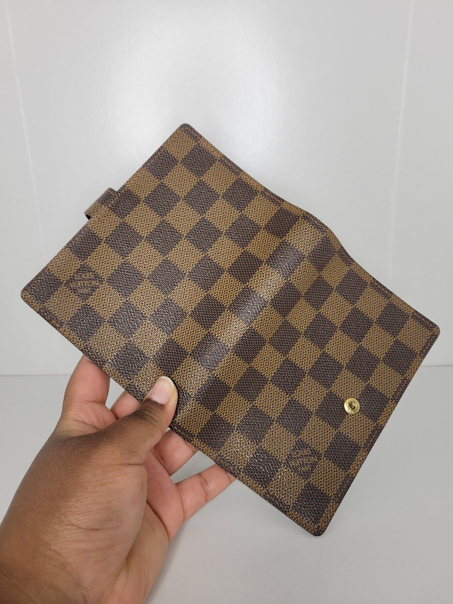 Louis Vuitton Damier Ebene Agenda PM CA0020