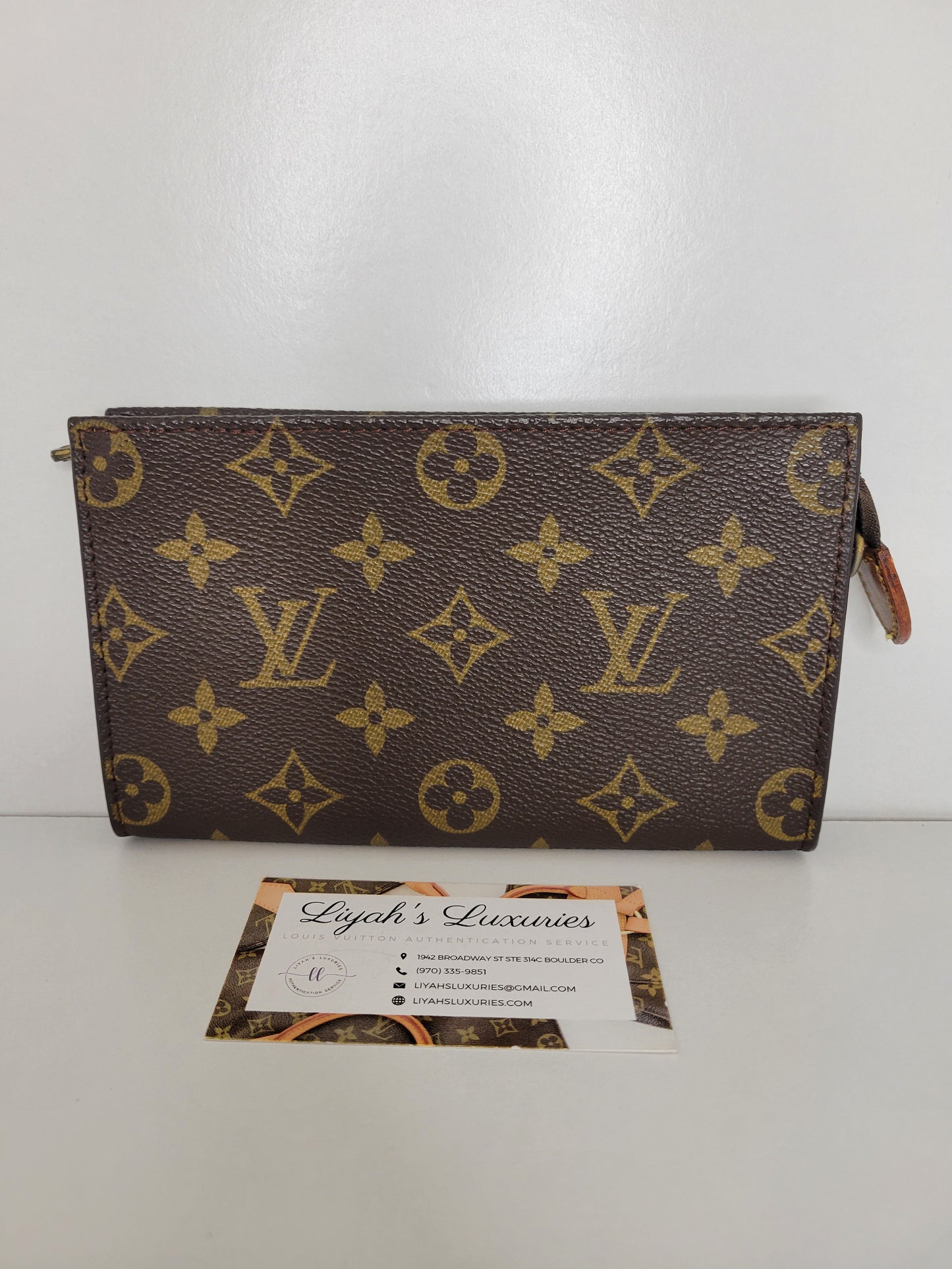 Louis Vuitton Monogram Bucket Pouch with D-Ring