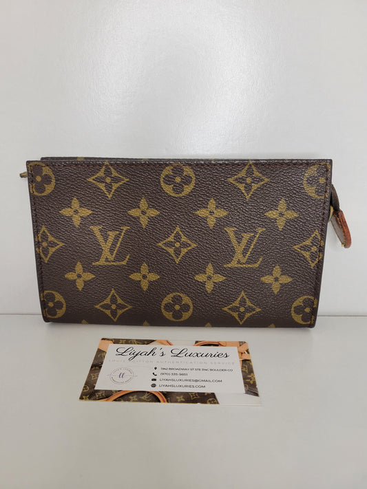 Louis Vuitton Monogram Bucket Pouch with D-Ring