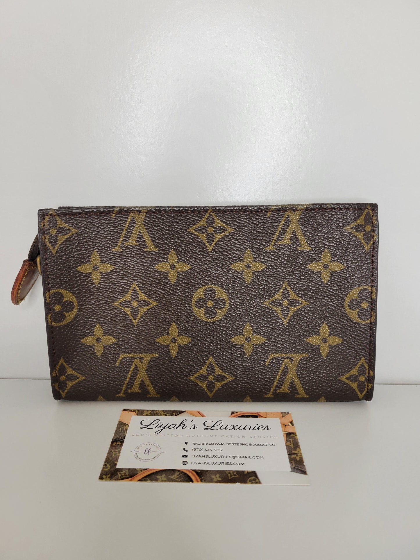 Louis Vuitton Monogram Bucket Pouch with D-Ring