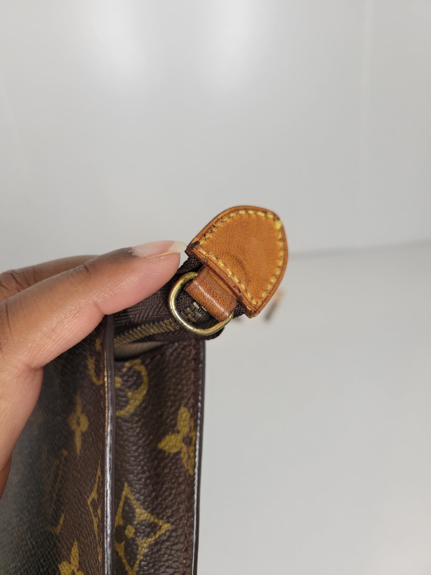 Louis Vuitton Monogram Bucket Pouch with D-Ring