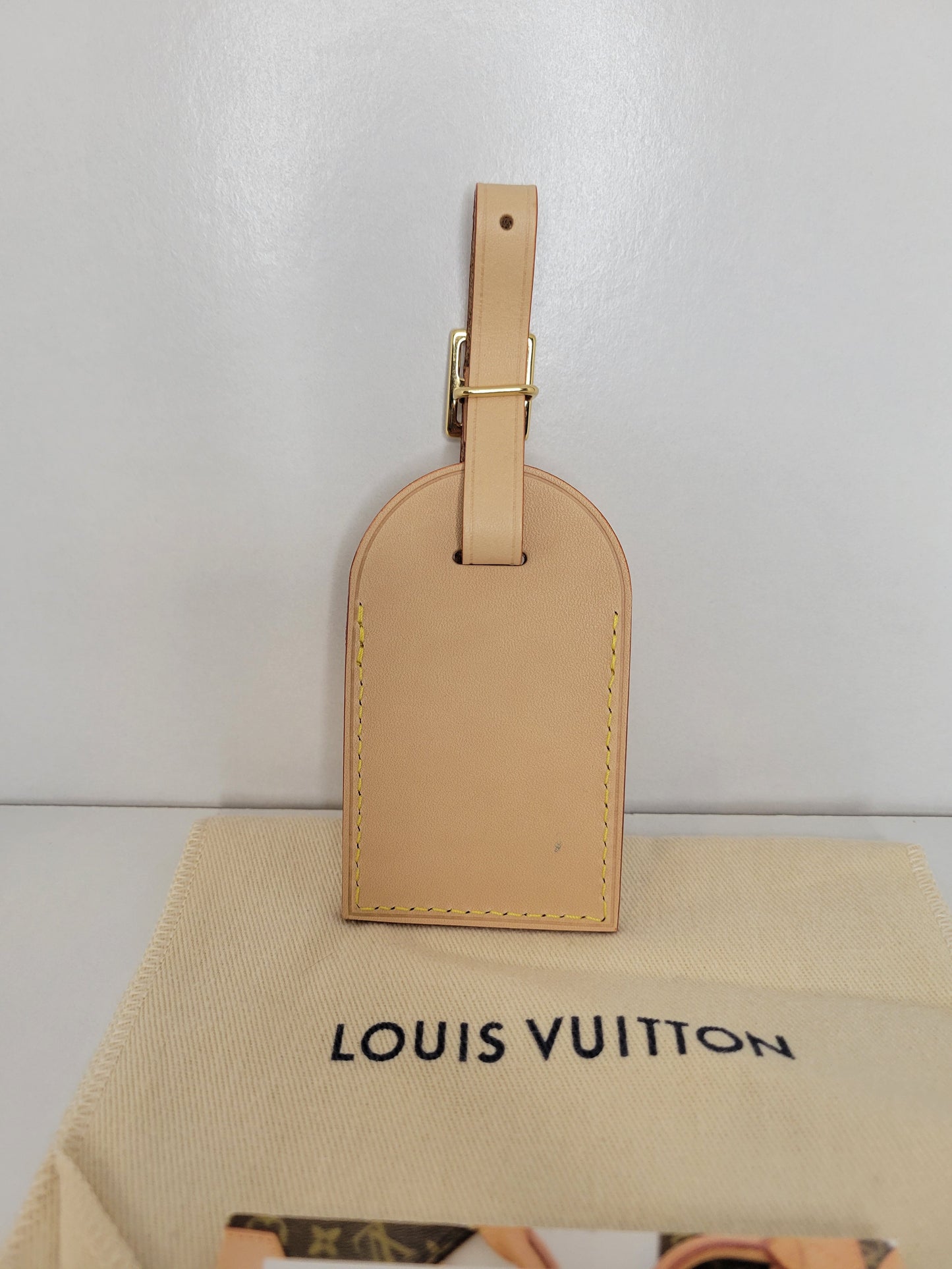 Louis Vuitton LVoers Vachetta Luggage Tag