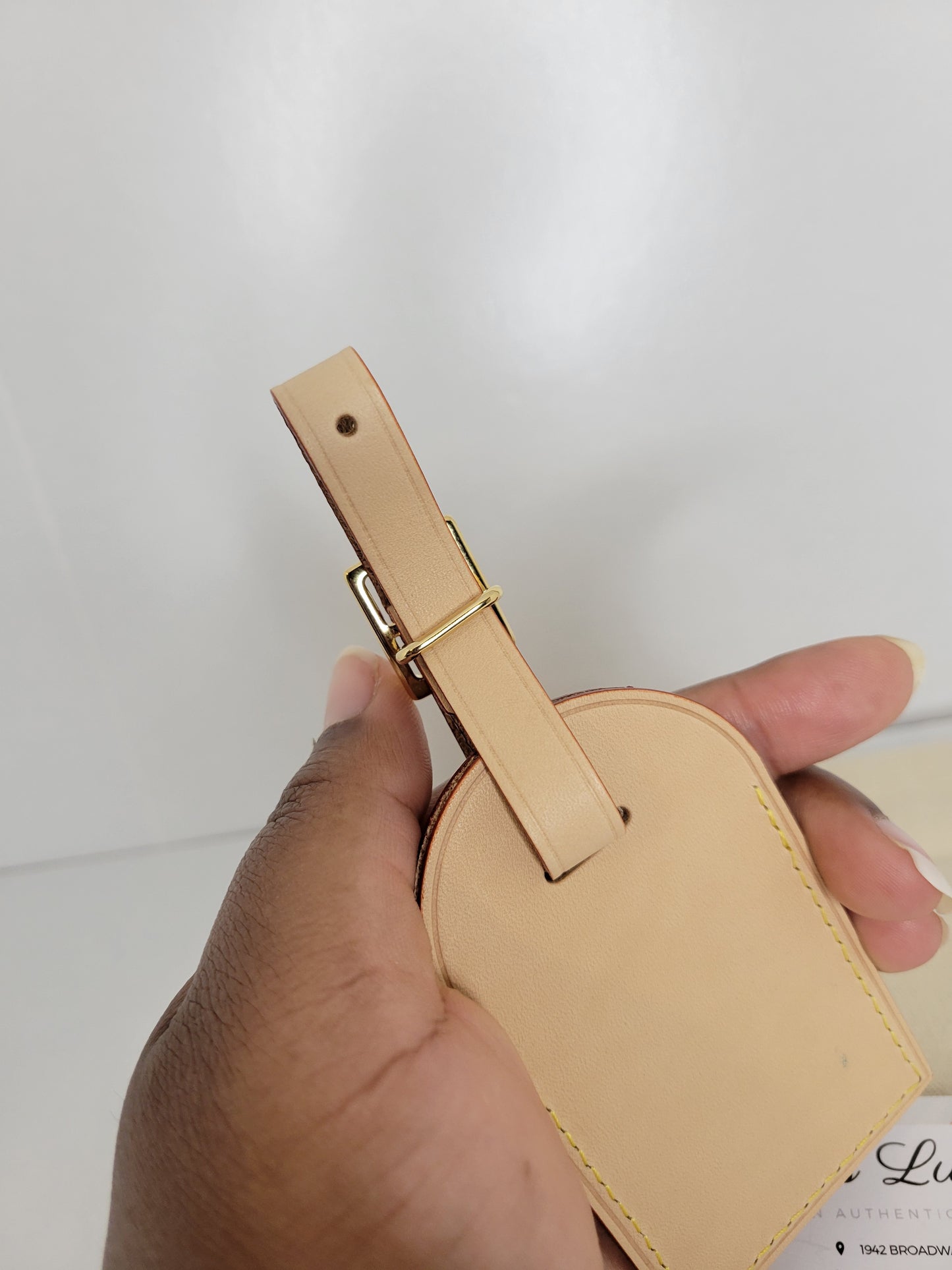 Louis Vuitton LVoers Vachetta Luggage Tag