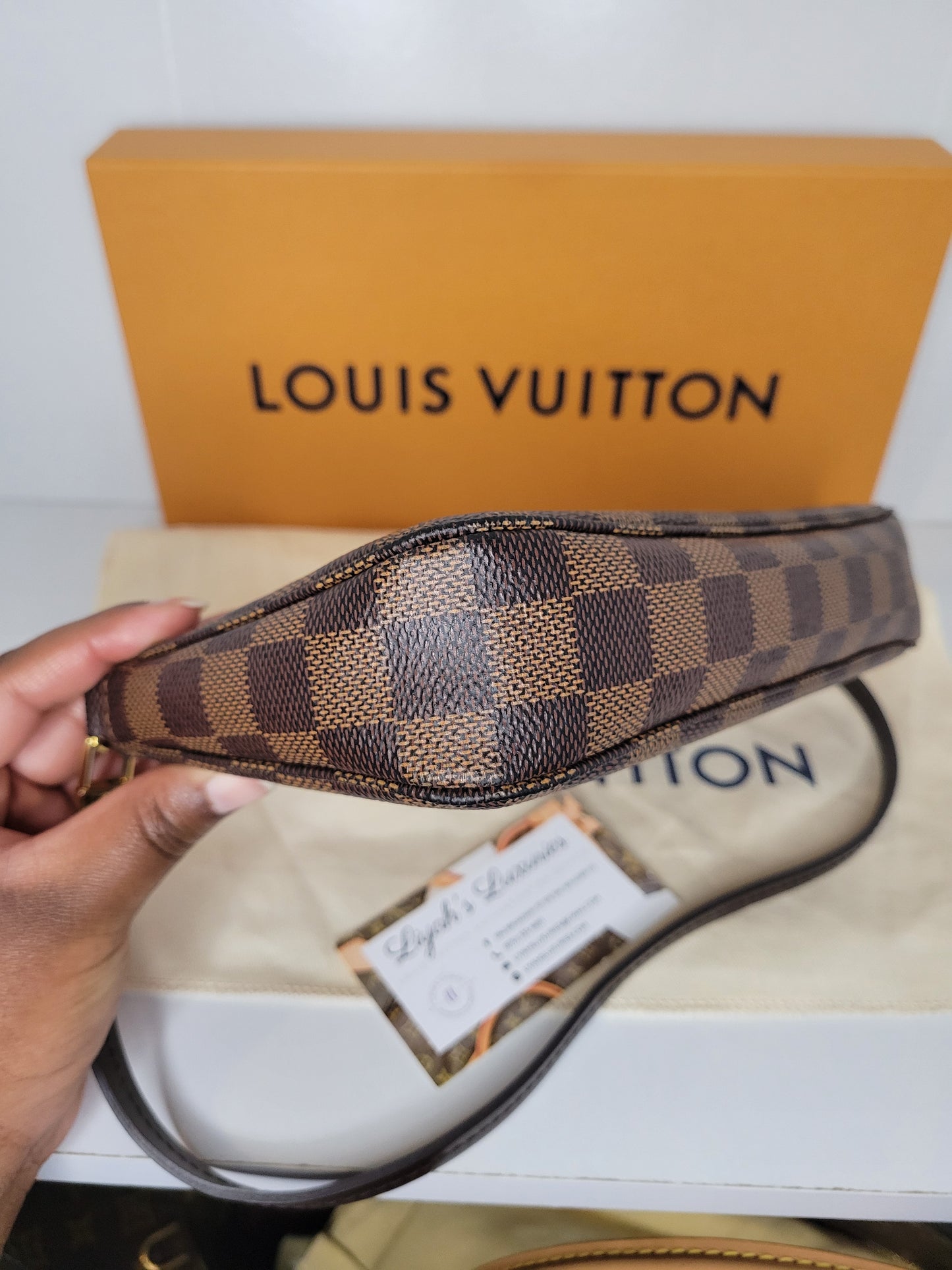 Louis Vuitton Damier Ebene Pochette Accessoires NM MB1147