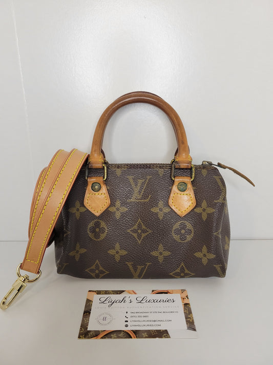 Louis Vuitton Mini Speedy HL with Strap