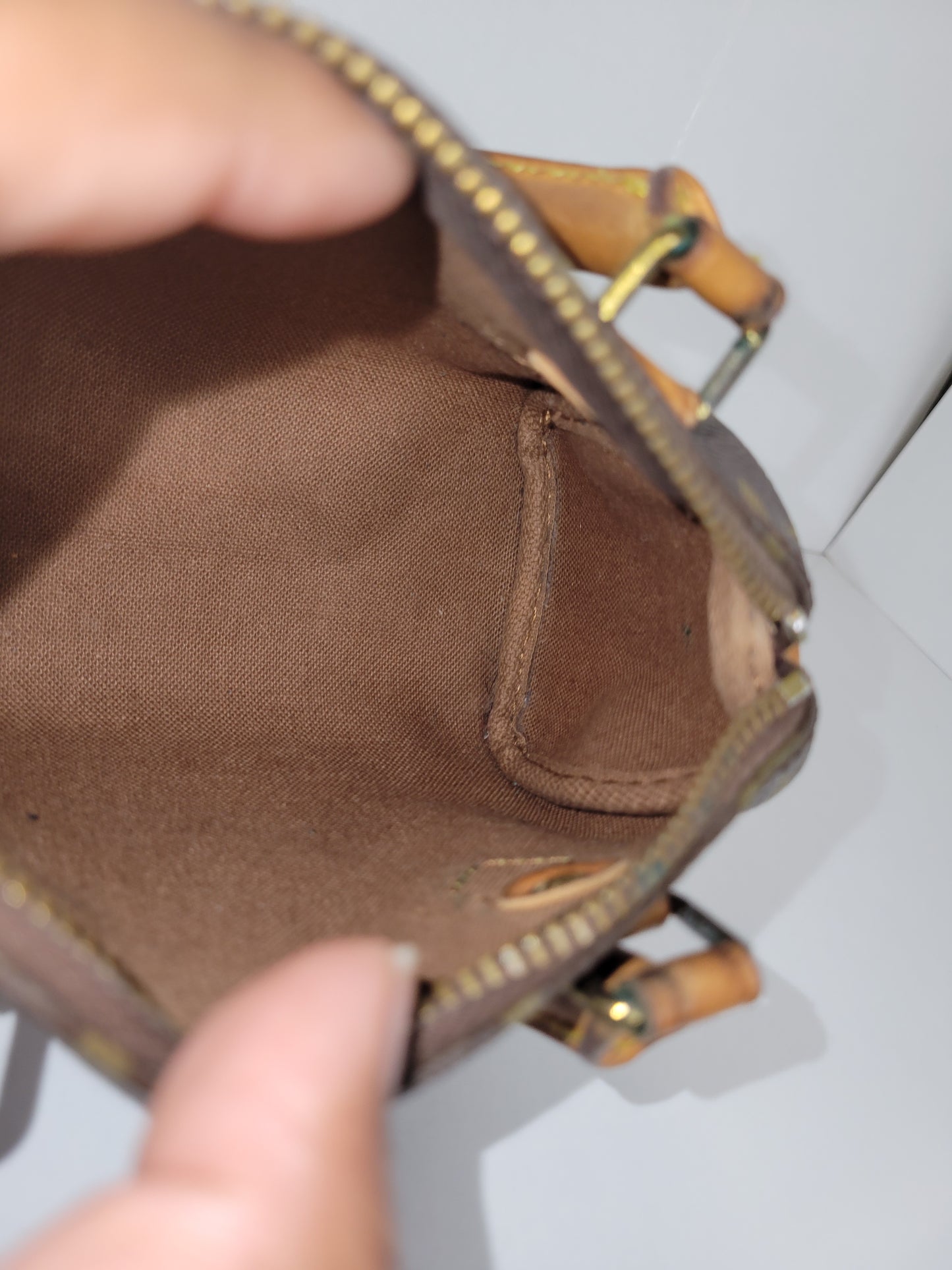 Louis Vuitton Mini Speedy HL with Strap