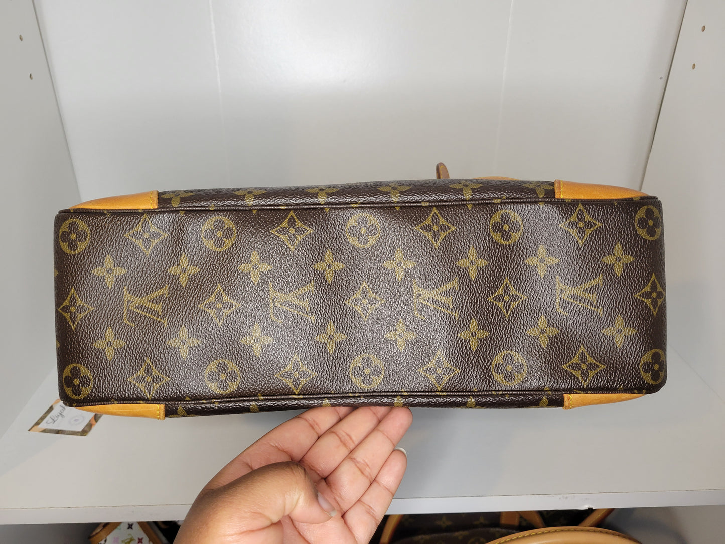 Louis Vuitton Monogram Boulogne 35 (No date code)