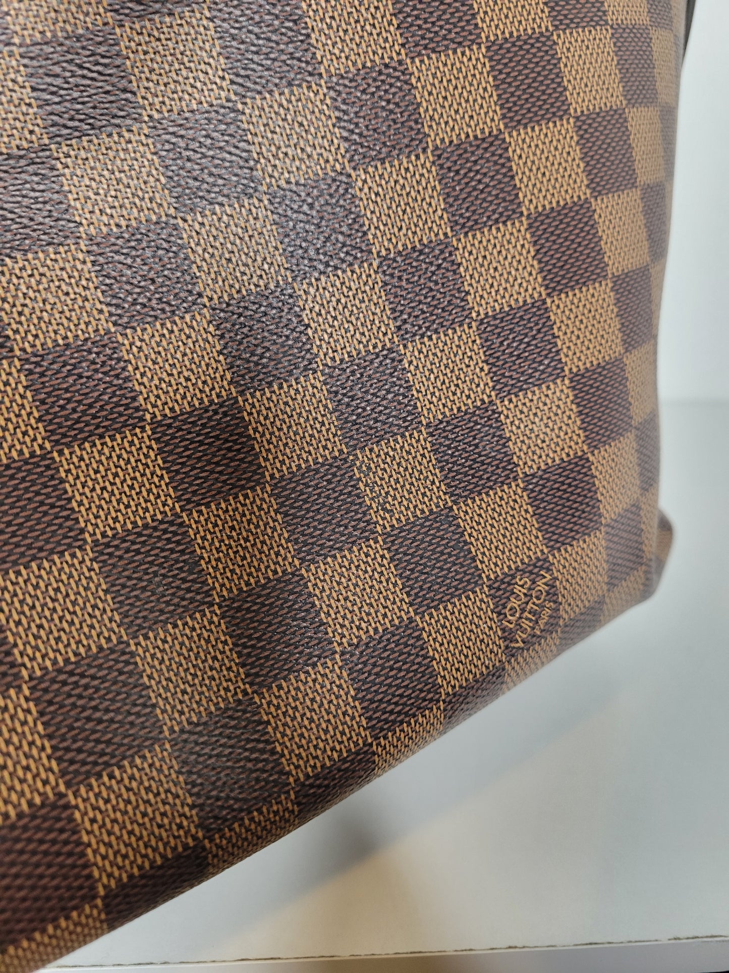 Louis Vuitton Damier Ebene Neverfull GM & Pochette (Microchip)