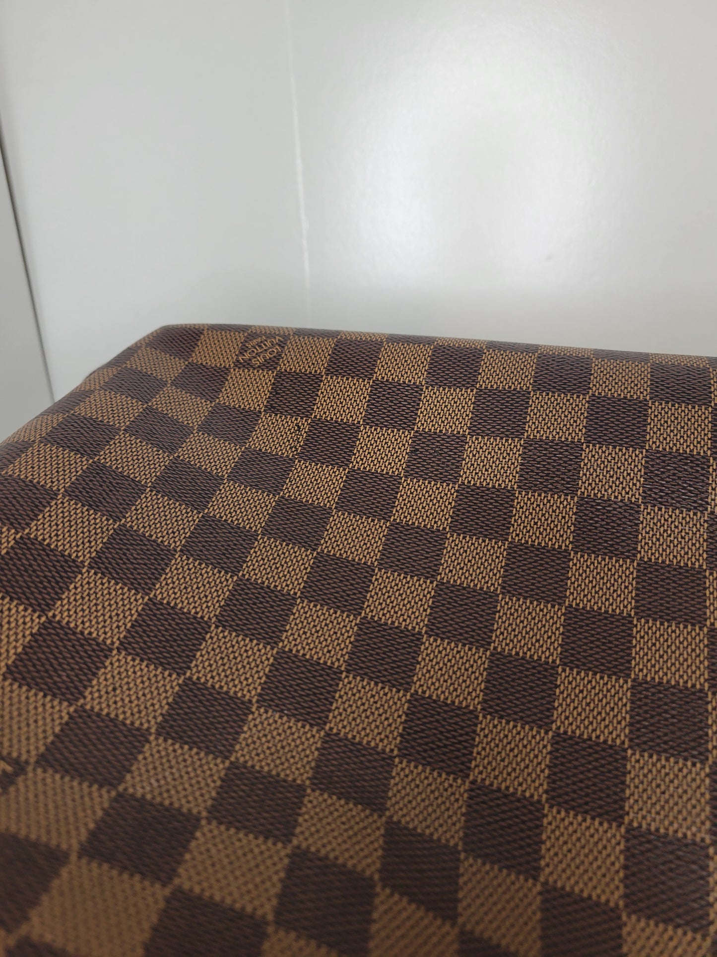 Louis Vuitton Damier Ebene Neverfull GM & Pochette (Microchip)