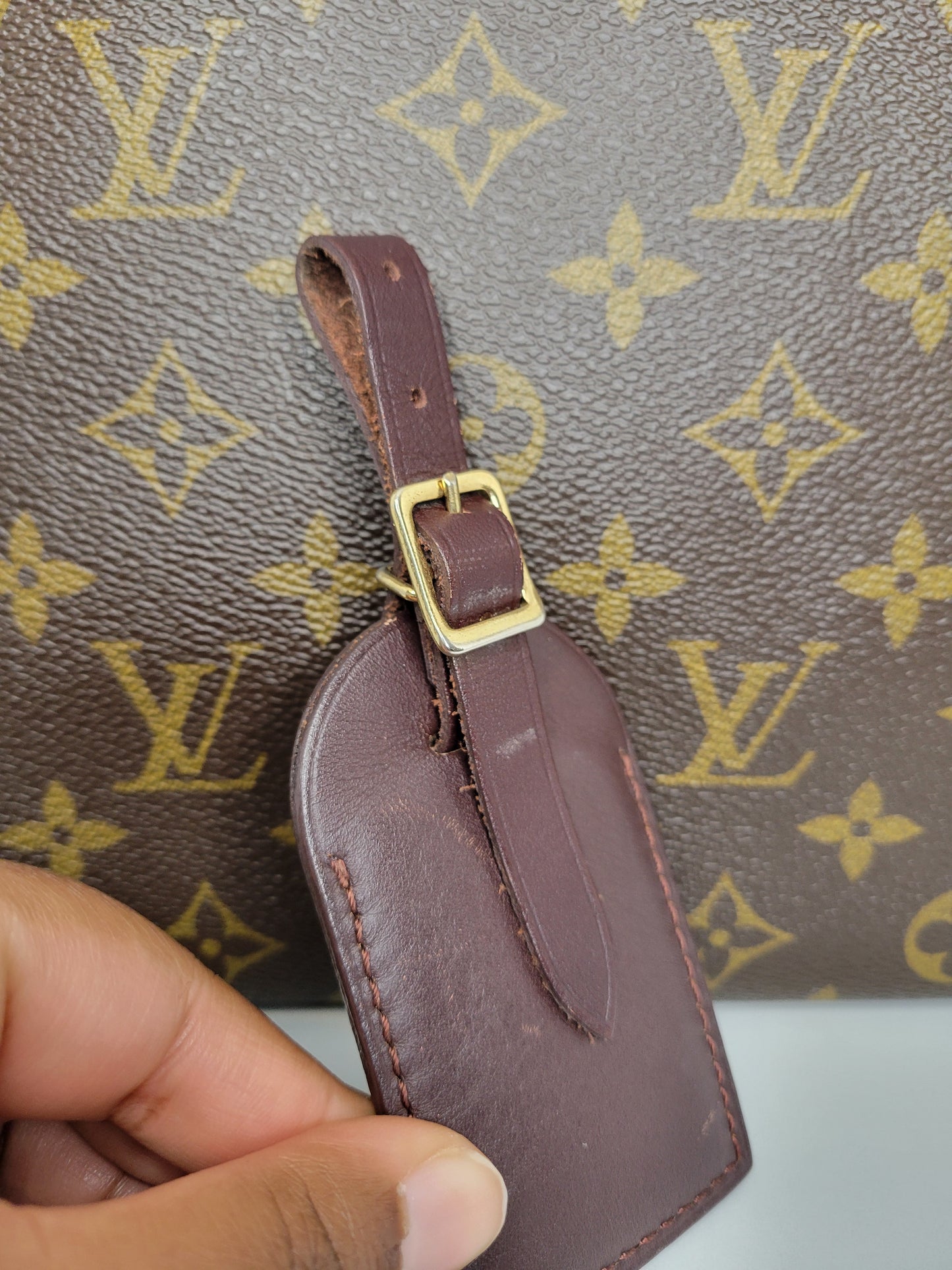 Louis Vuitton Scotland Edinburgh Luggage Tag