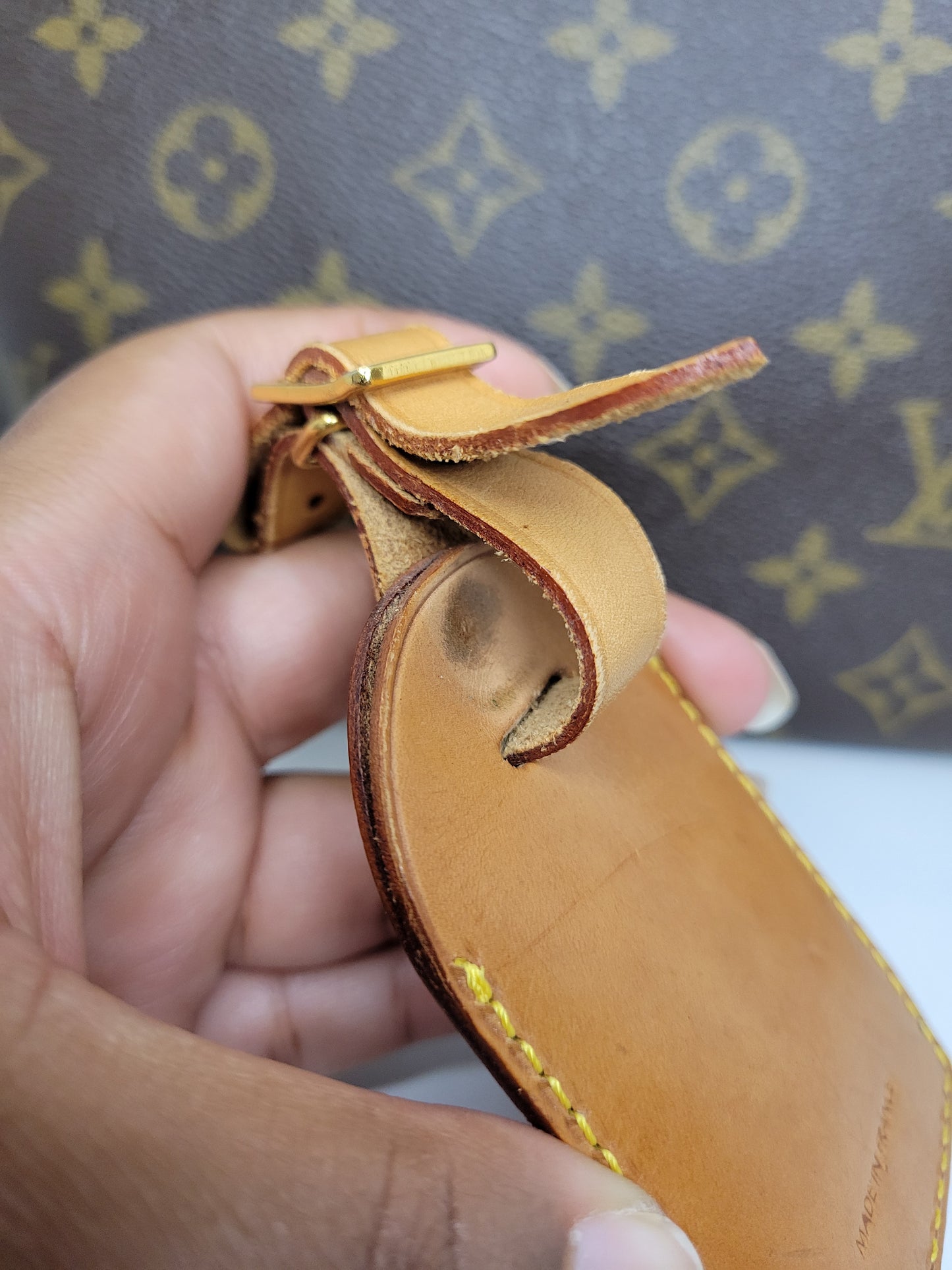 Louis Vuitton Year of the Dog Luggage Tag