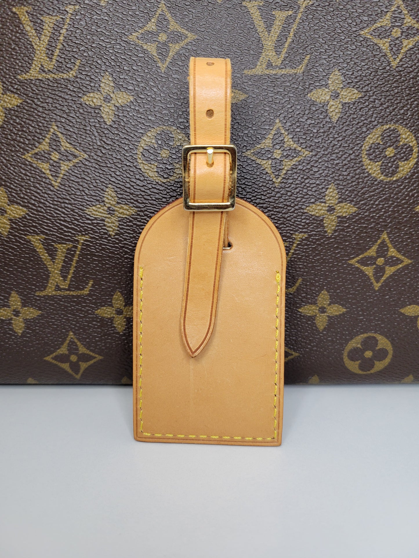 Louis Vuitton Fleur De Lis Luggage Tag