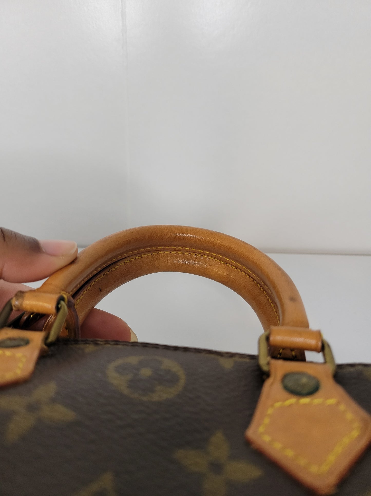 (Reserved) Louis Vuitton Mini Speedy HL with LV Strap TH0991