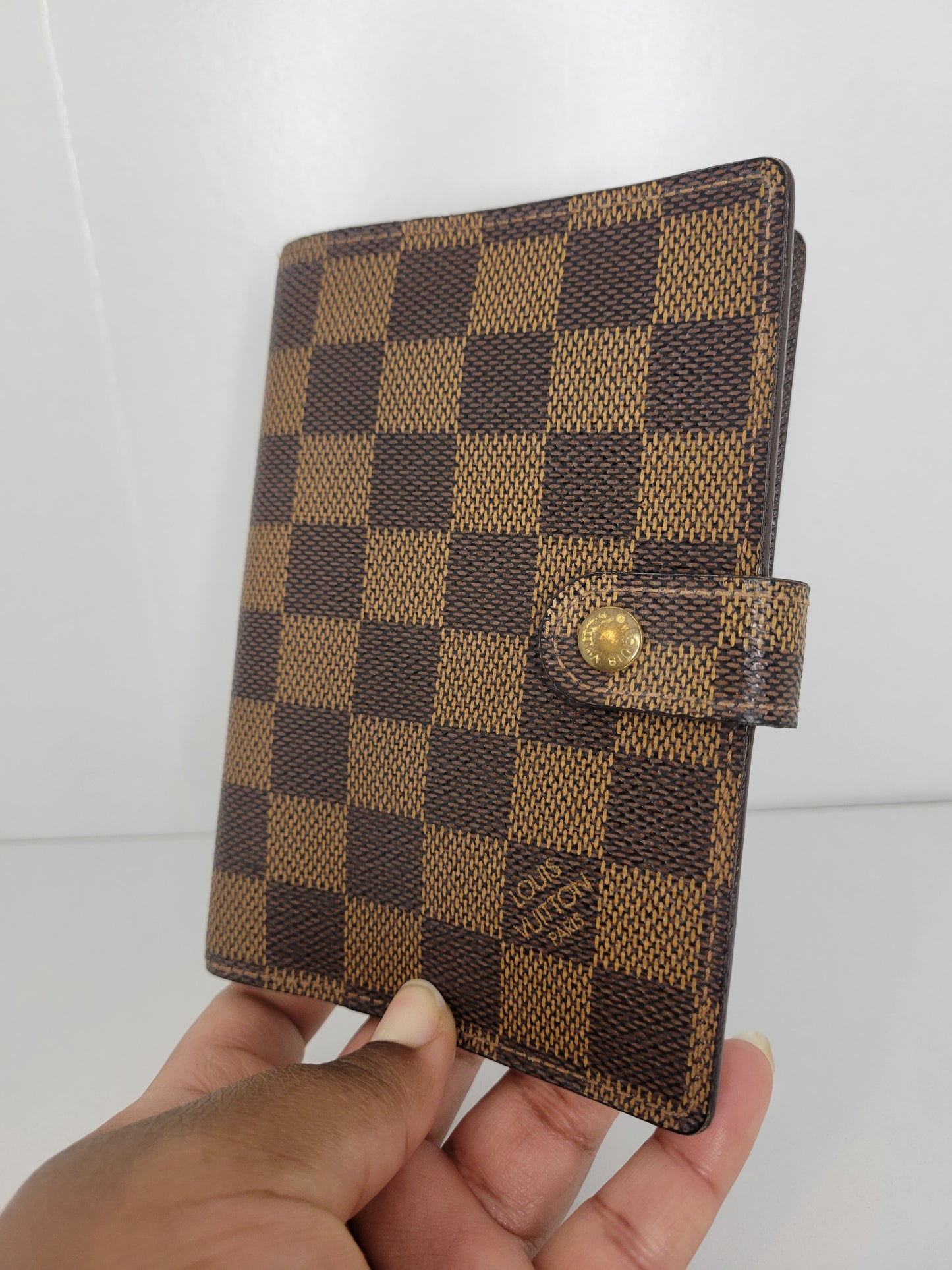 Louis Vuitton Damier Ebene Agenda PM CA0011