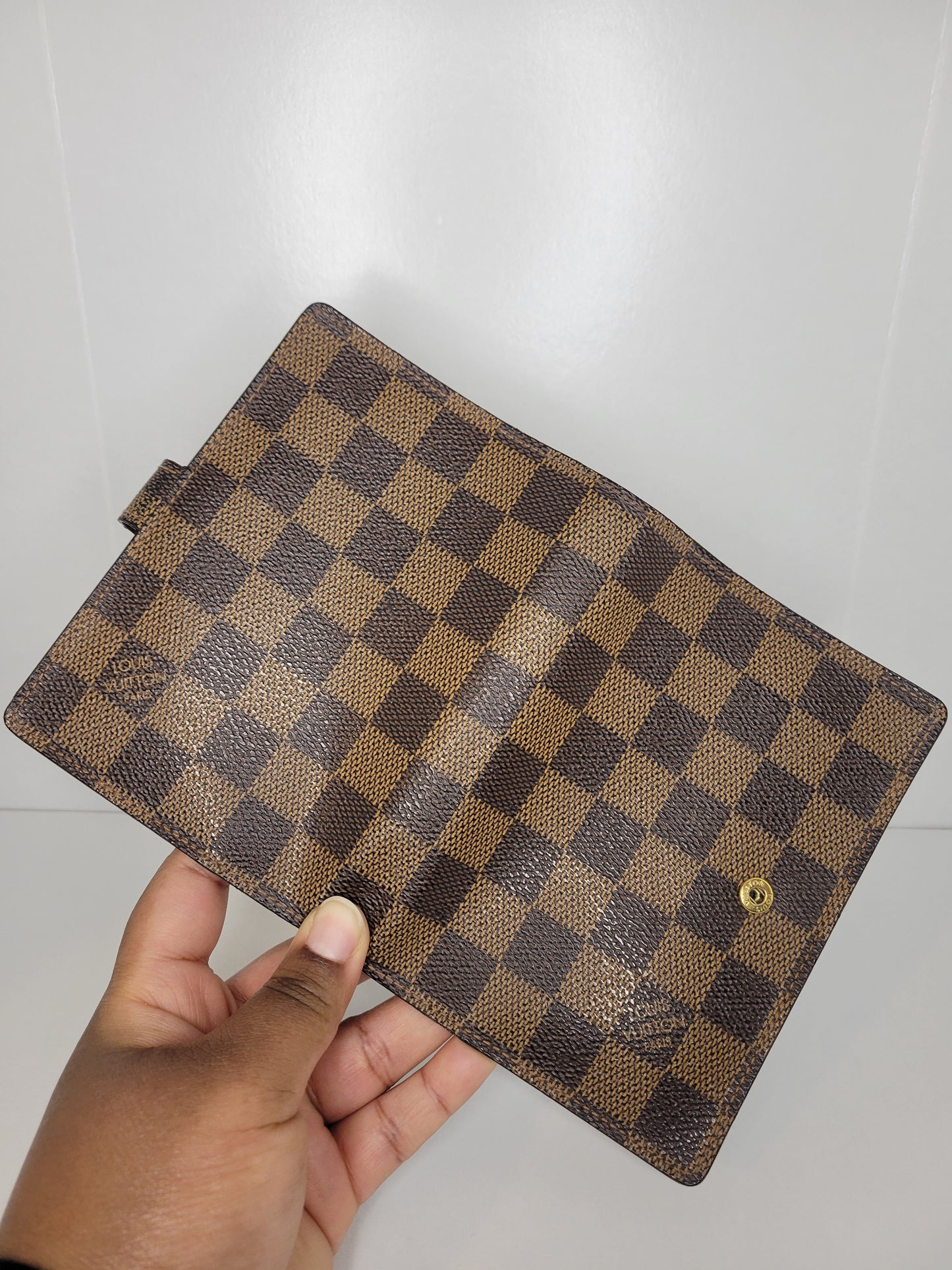 Louis Vuitton Damier Ebene Agenda PM CA0011