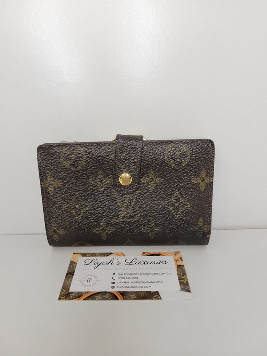 Louis Vuitton French Kisslock Wallet MI1001