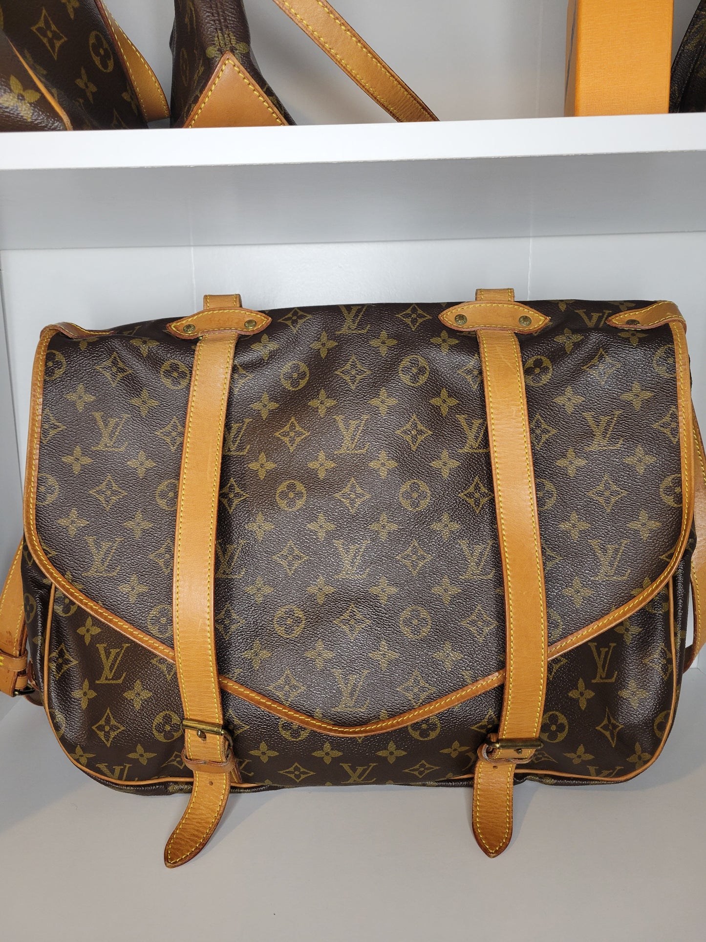 Louis Vuitton Monogram Saumur 43 884 VI