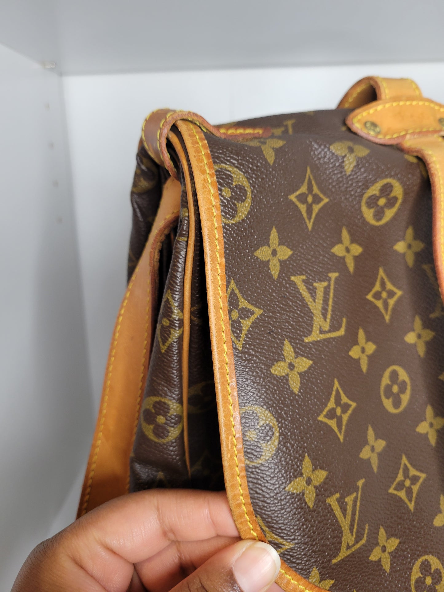 Louis Vuitton Monogram Saumur 43 884 VI