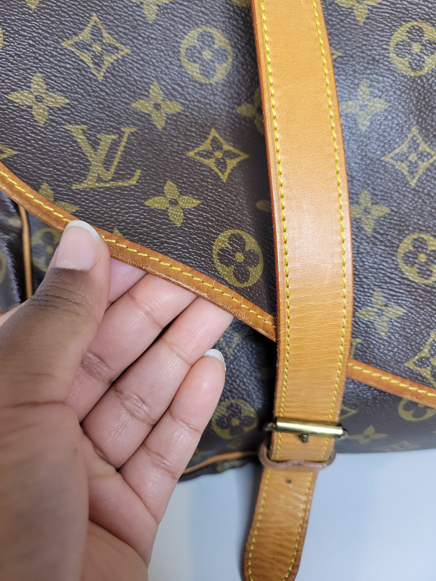 Louis Vuitton Monogram Saumur 43 884 VI