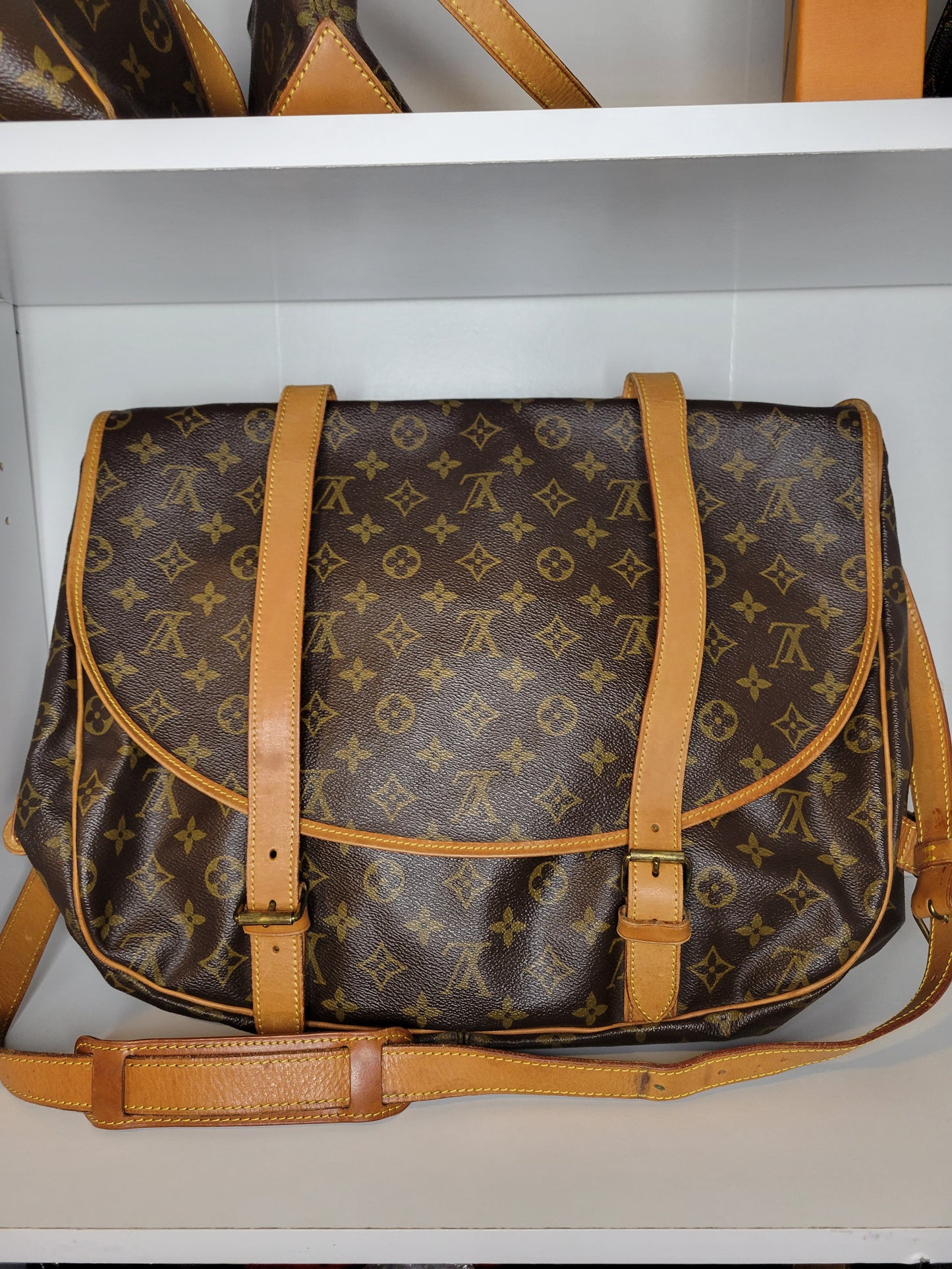 Louis Vuitton Monogram Saumur 43 884 VI