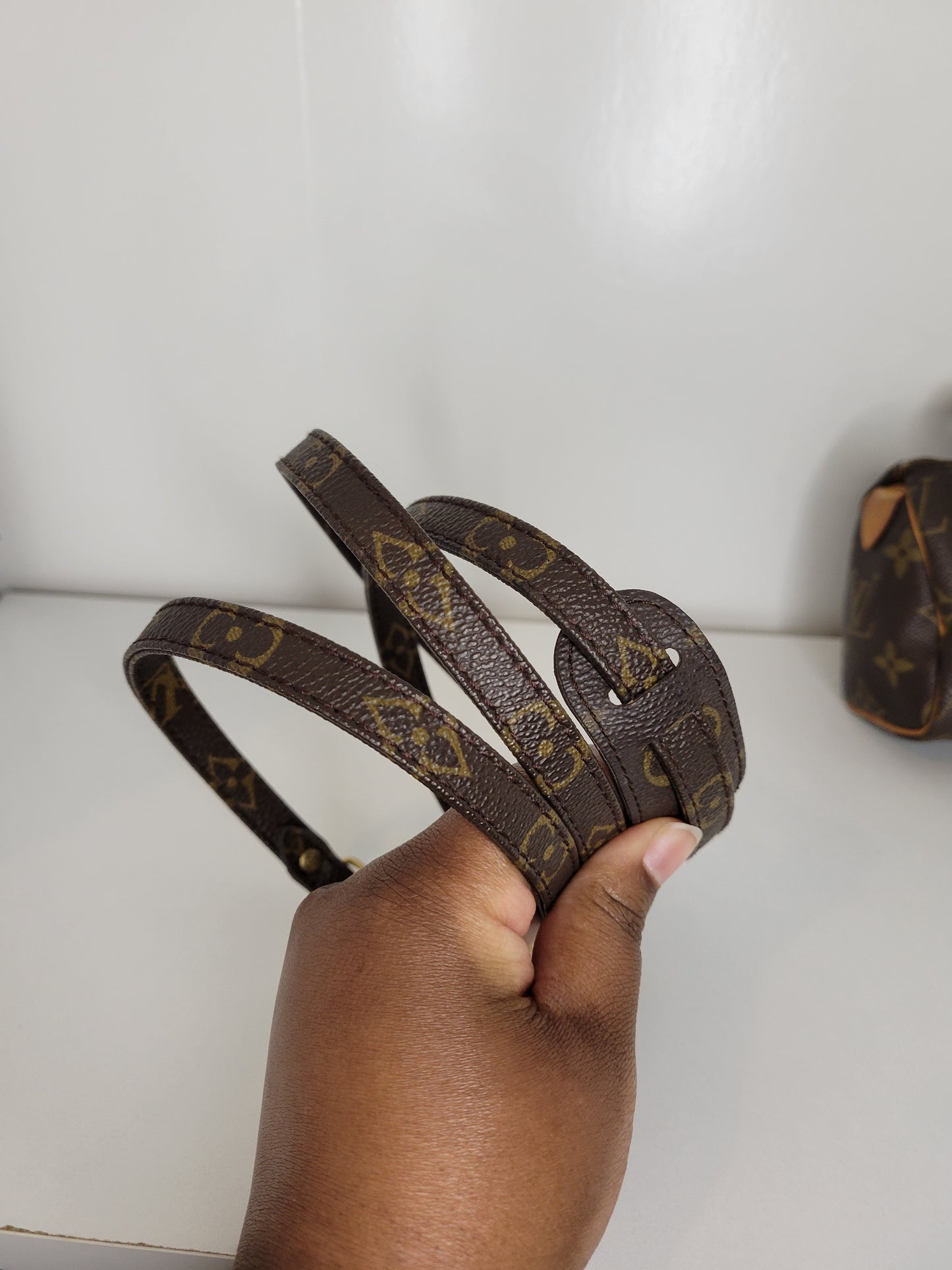 Louis Vuitton Mini Speedy Monogram w/ Strap