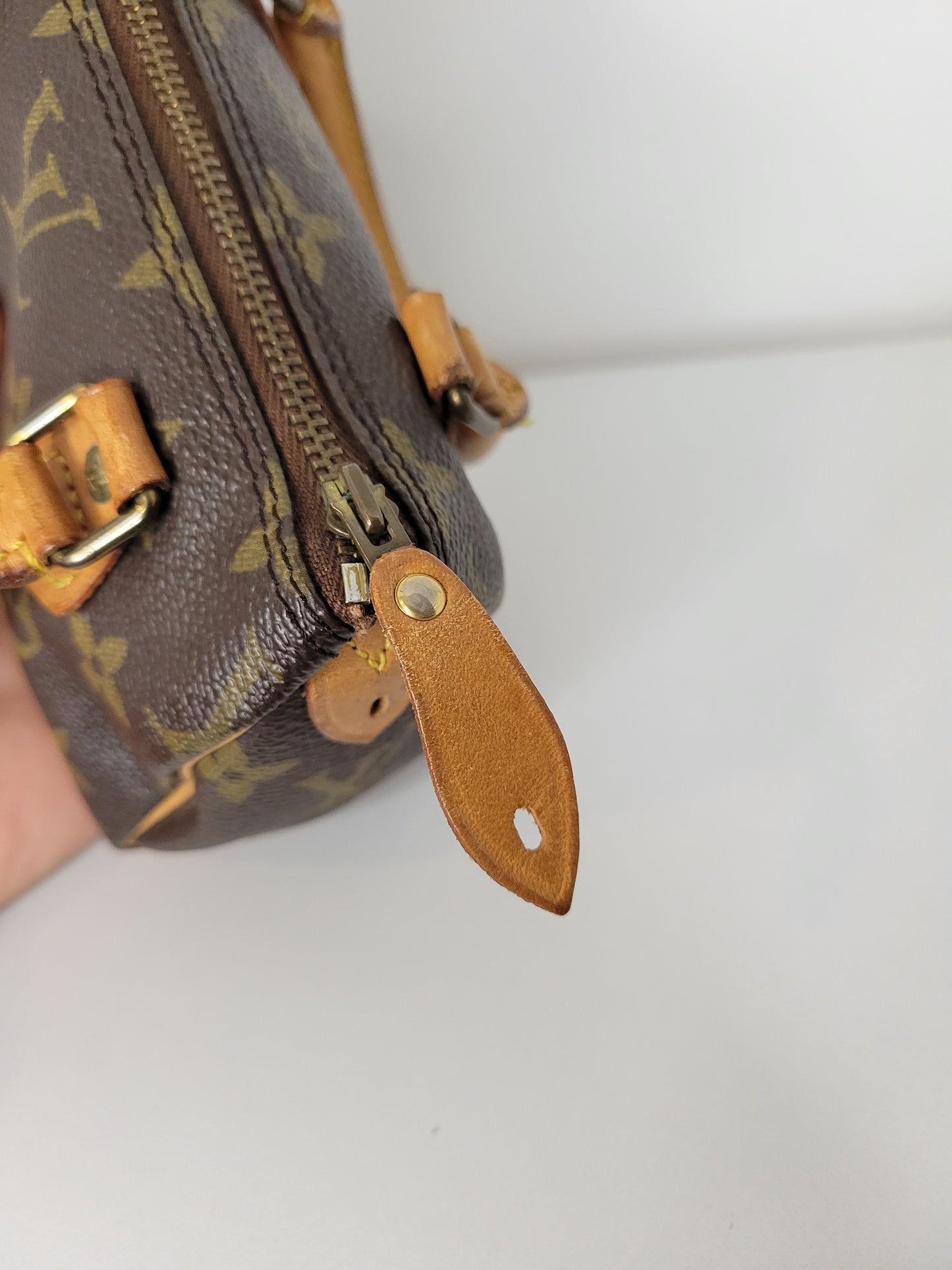 Louis Vuitton Mini Speedy Monogram w/ Strap