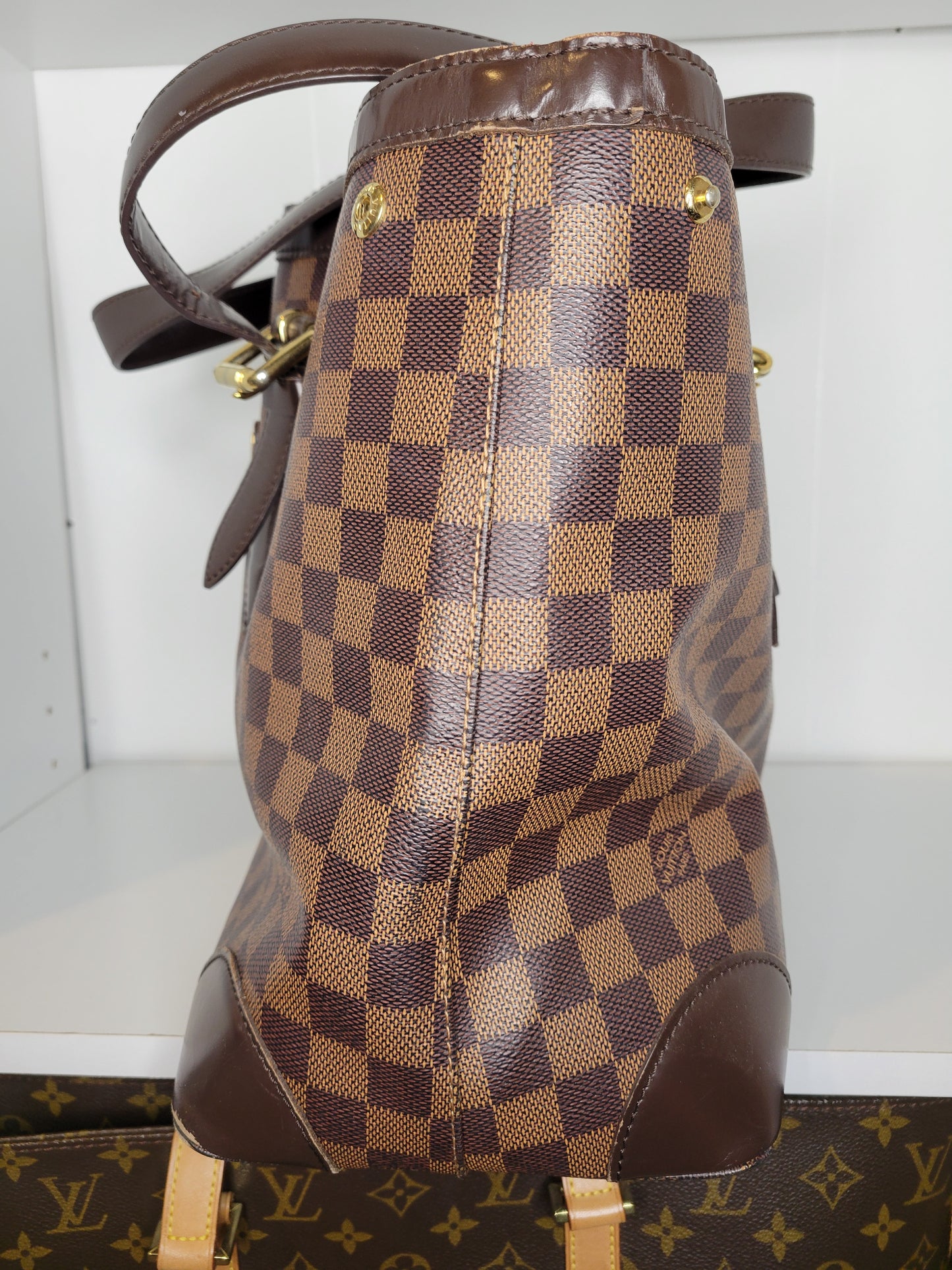 Louis Vuitton Damier Ebene Hampstead MM