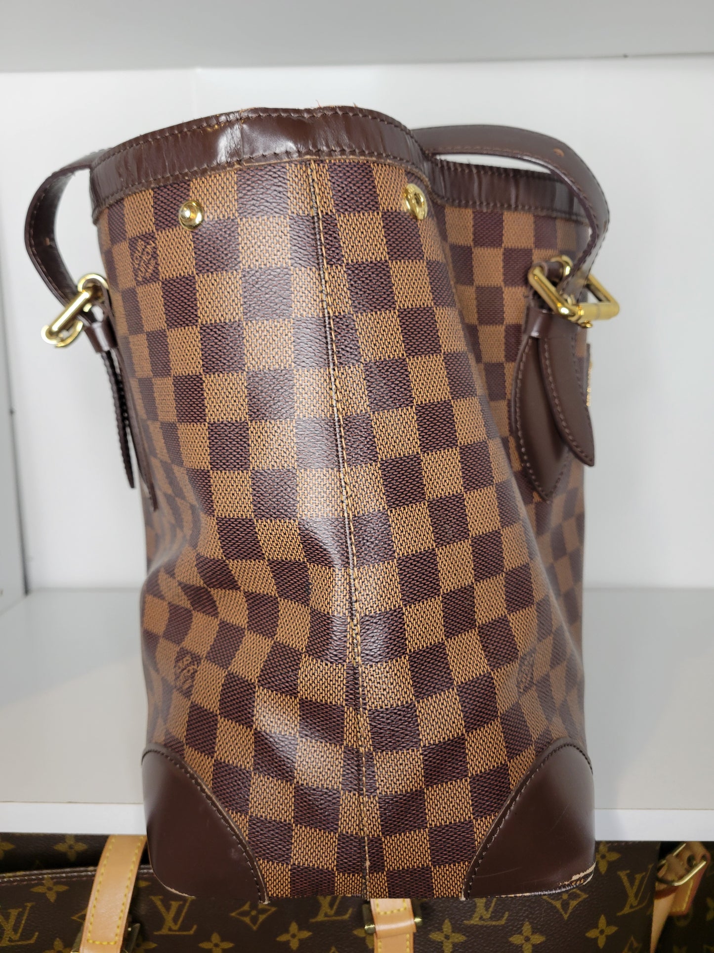 Louis Vuitton Damier Ebene Hampstead MM